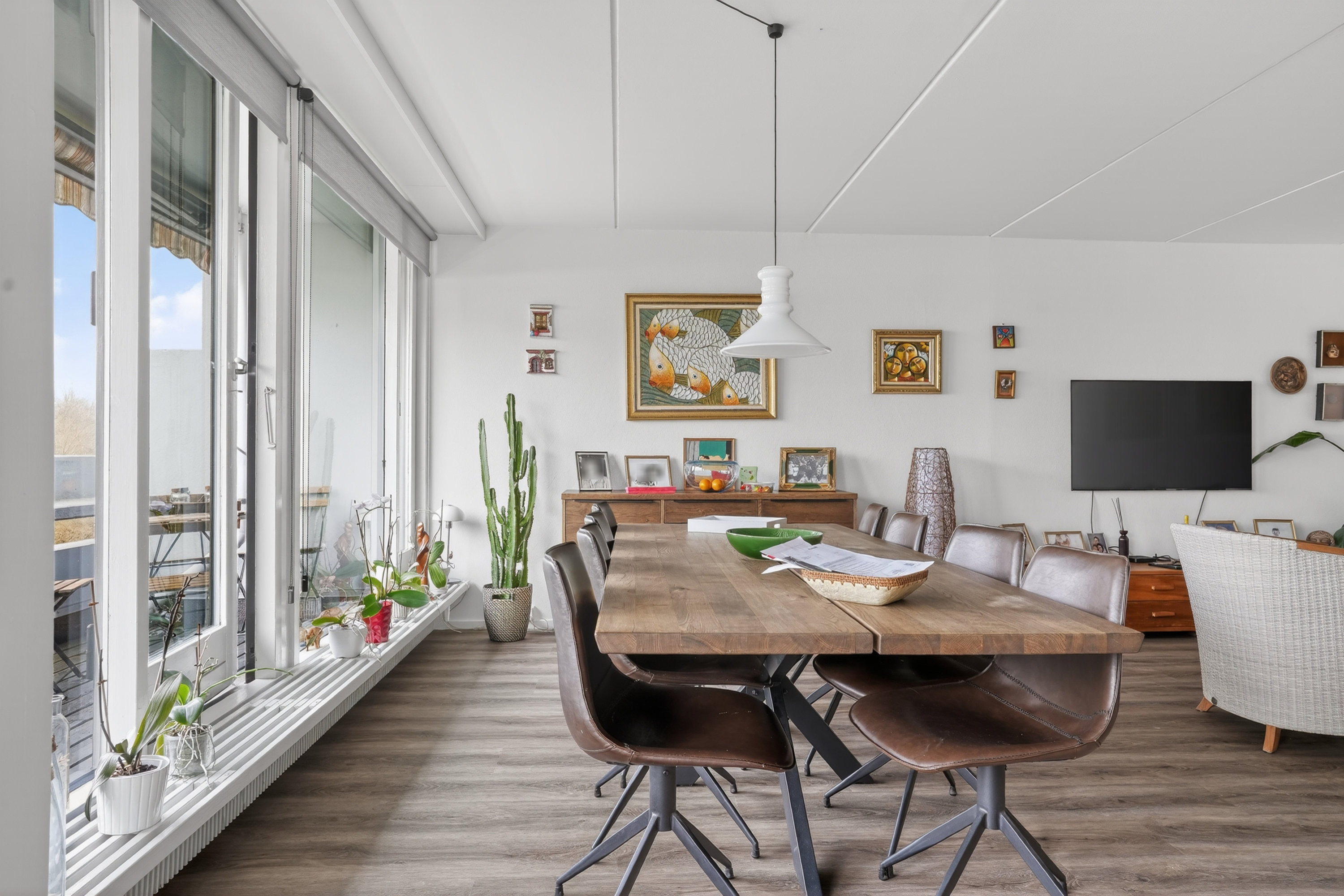 Fremhævet spisestue billede i fuldskærmstilstand. Billede af Akacieparken 11B, 1. 55., 2680 Solrød Strand