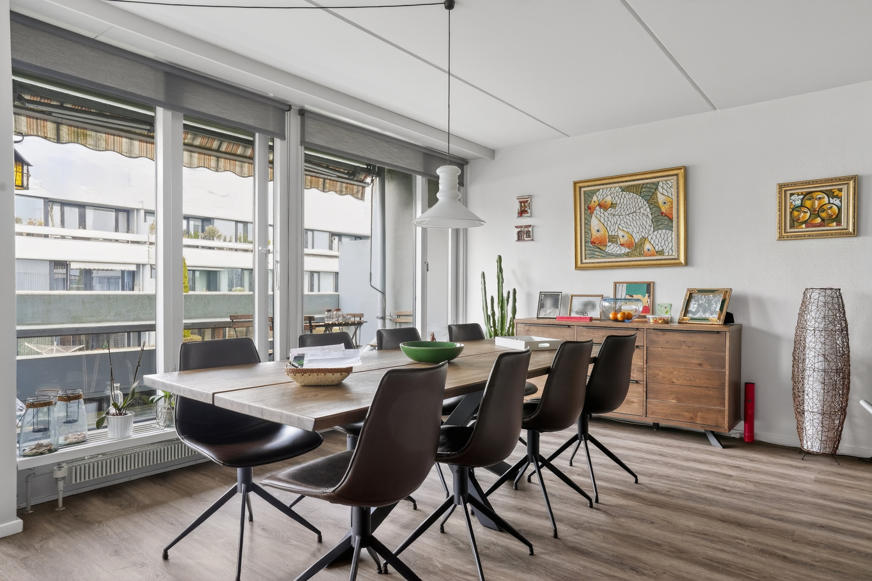 Fremhævet spisestue billede i fuldskærmstilstand. Billede af Akacieparken 11B, 1. 55., 2680 Solrød Strand