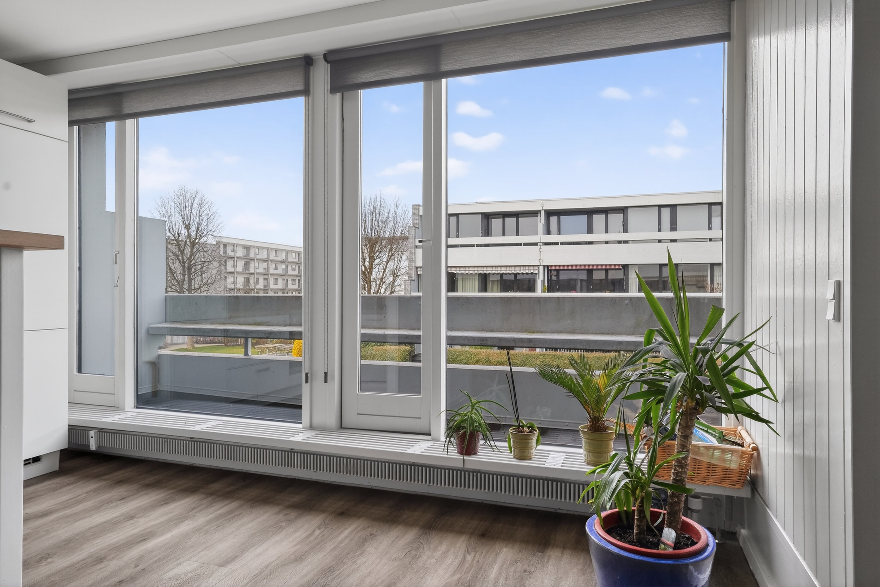 Fremhævet altan billede i fuldskærmstilstand. Billede af Akacieparken 11B, 1. 55., 2680 Solrød Strand