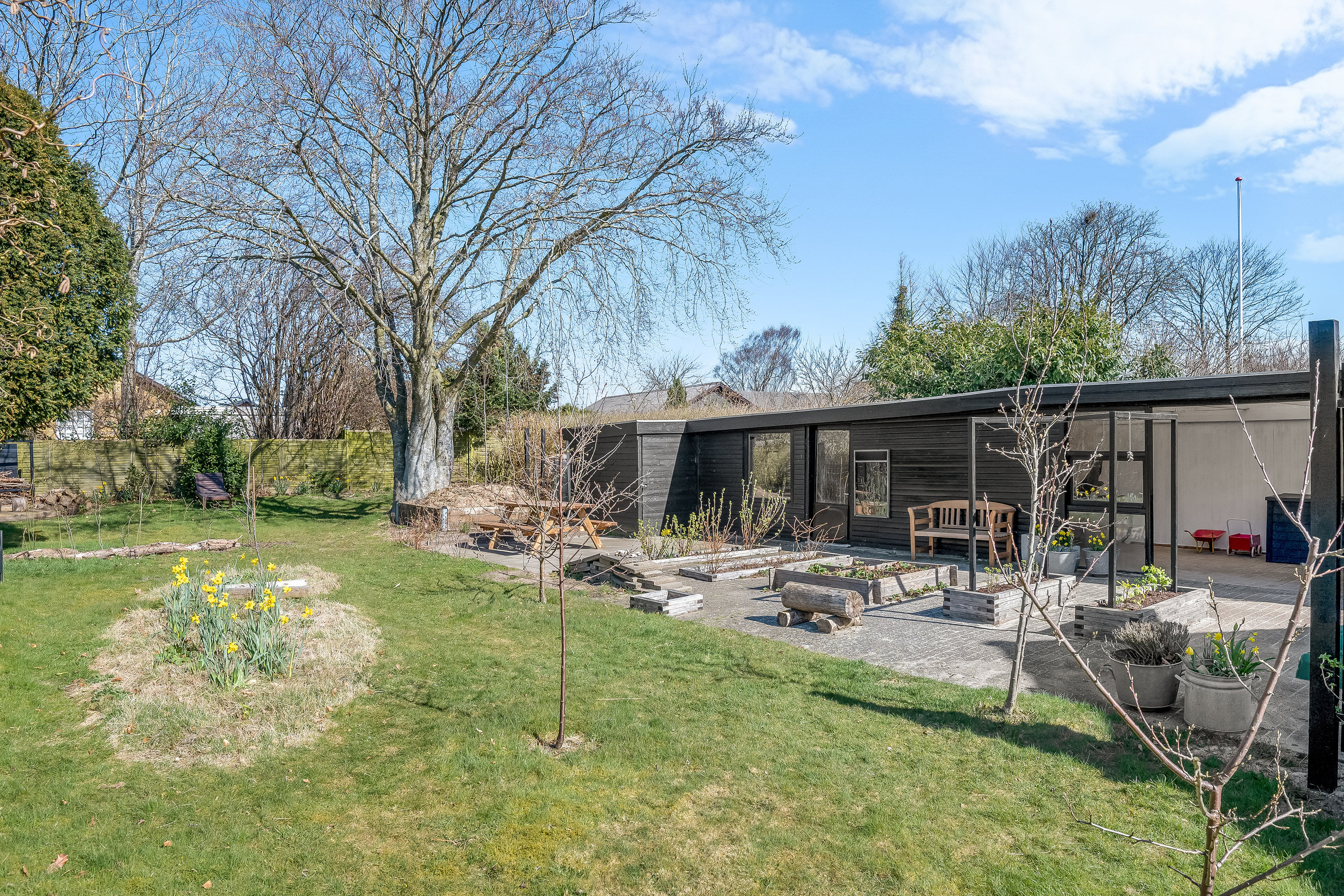 Fremhævet facade billede i fuldskærmstilstand. Billede af Kingosvej 13, 6800 Varde