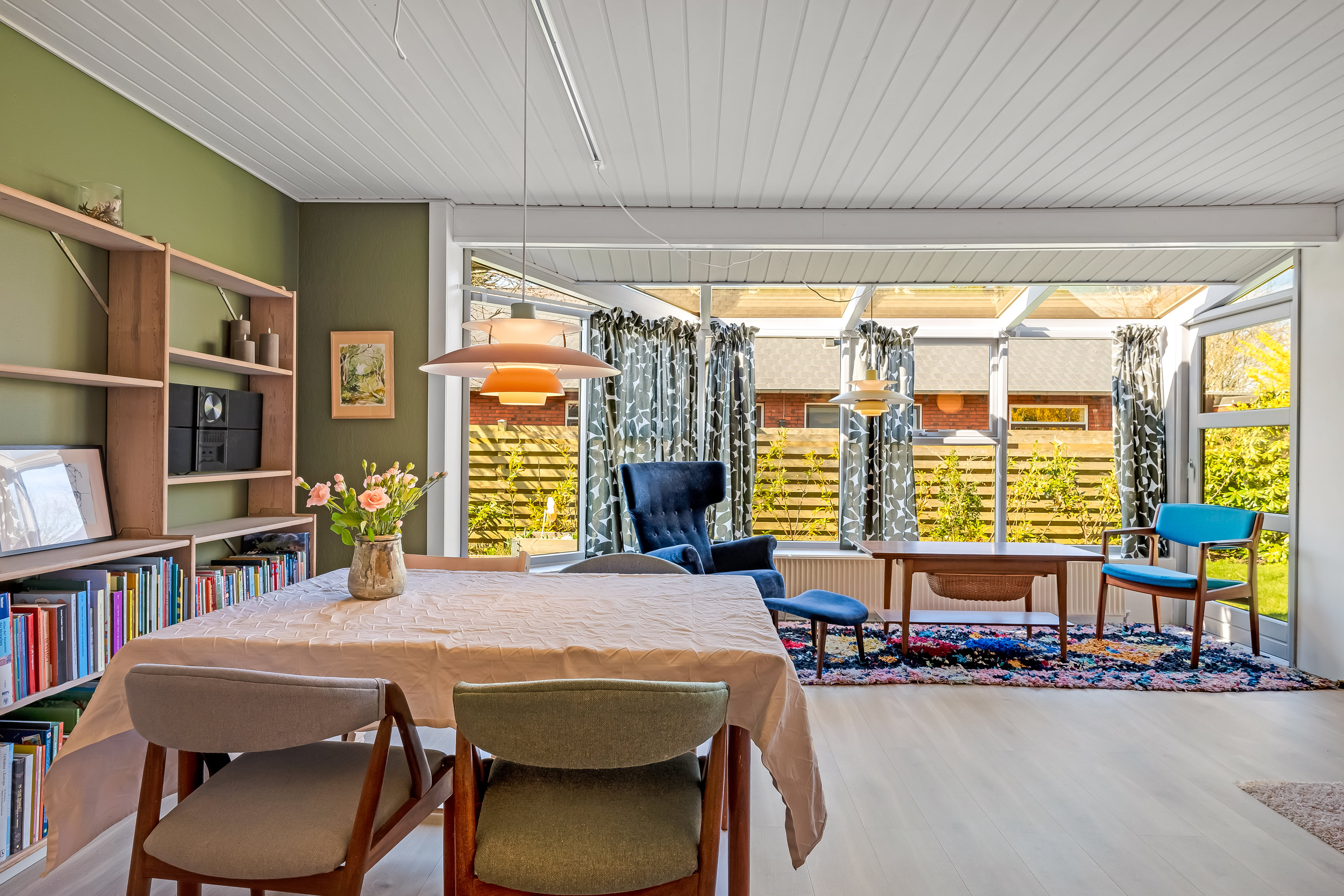 Fremhævet stue billede i fuldskærmstilstand. Billede af Kingosvej 13, 6800 Varde