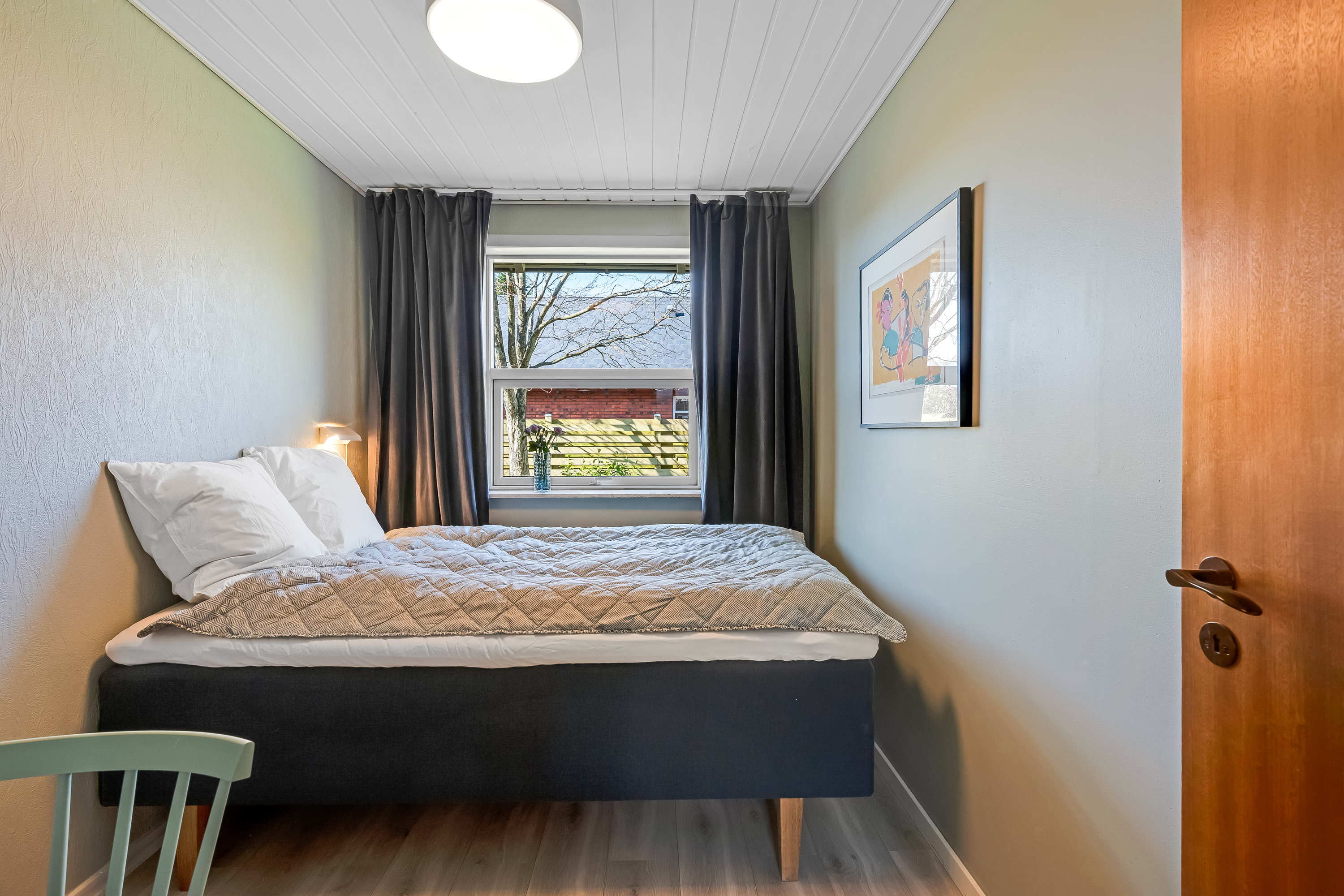 Fremhævet soveværelse billede i fuldskærmstilstand. Billede af Kingosvej 13, 6800 Varde