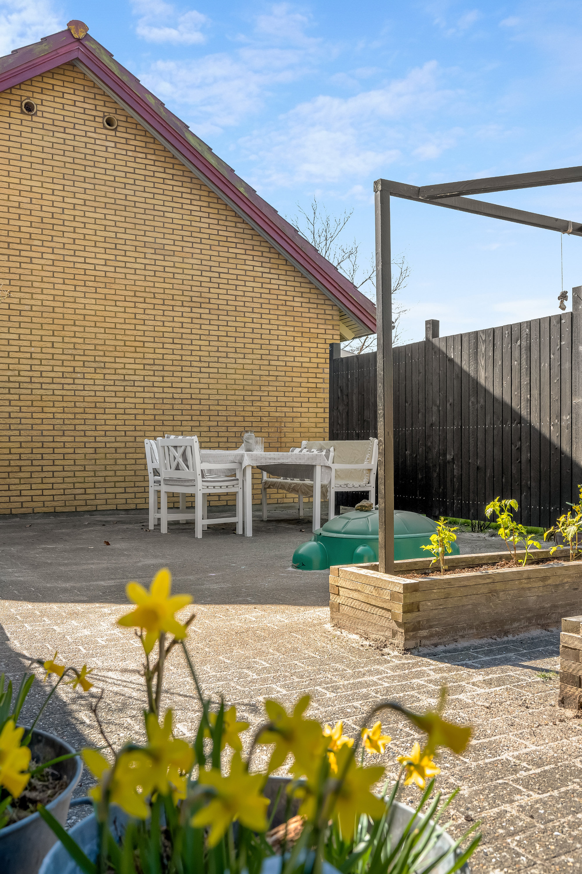 Fremhævet terrasse billede i fuldskærmstilstand. Billede af Kingosvej 13, 6800 Varde