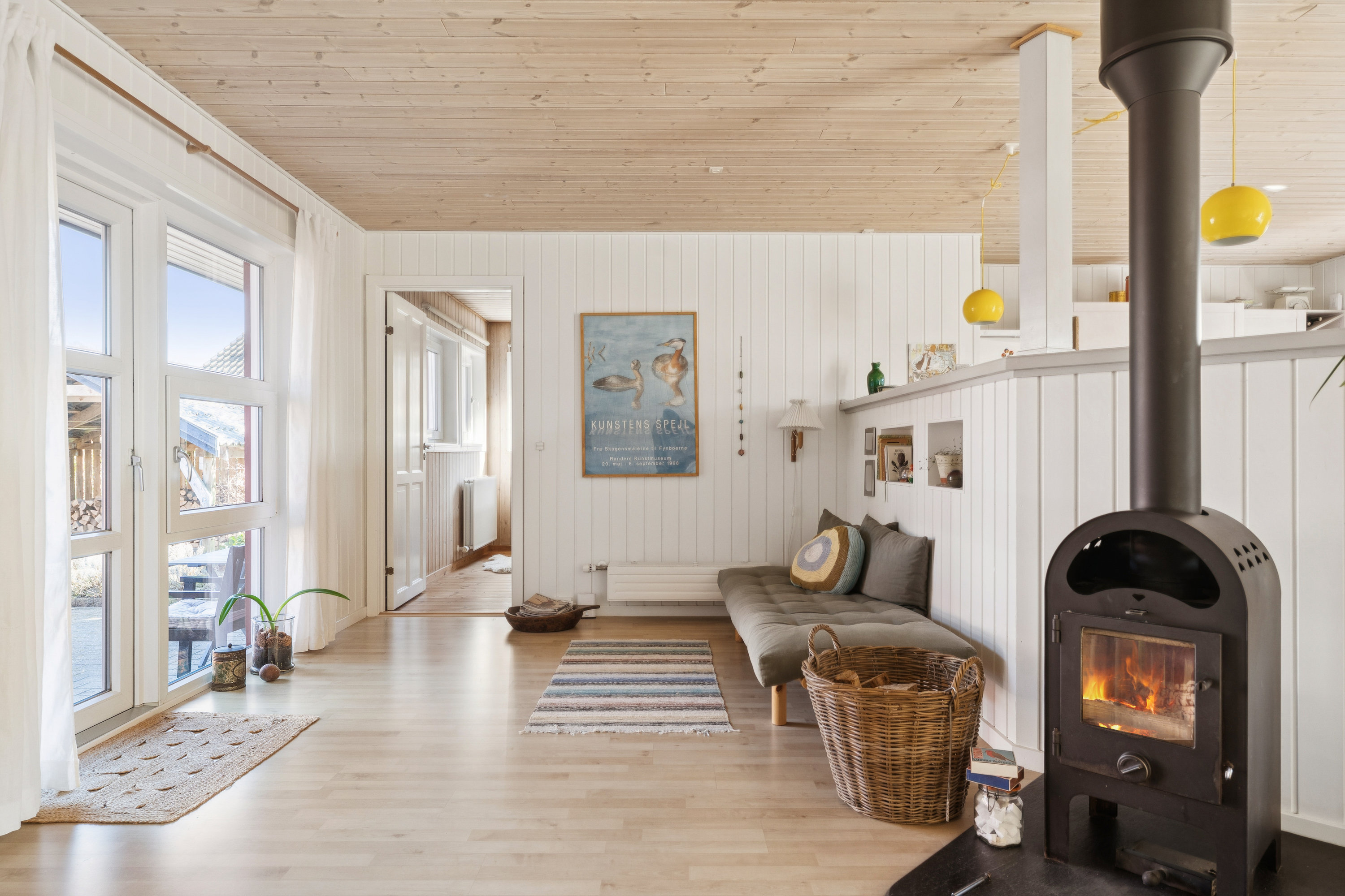 Fremhævet stue billede i fuldskærmstilstand. Billede af Hagenstrupparken 27, 8860 Ulstrup