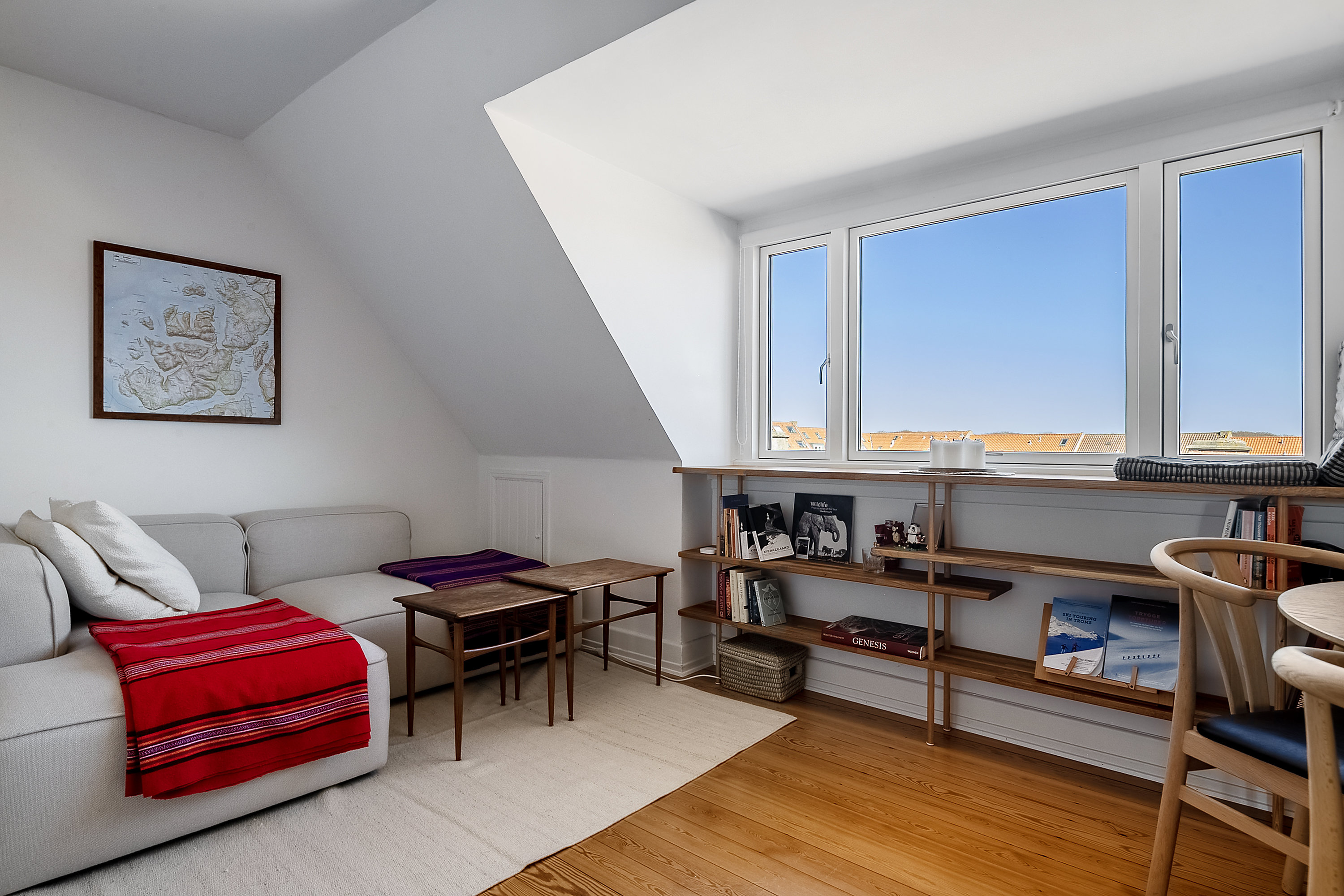 Fremhævet stue billede i fuldskærmstilstand. Billede af Ivar Huitfeldts Gade 25, 4. th., Trøjborg, 8200 Aarhus N