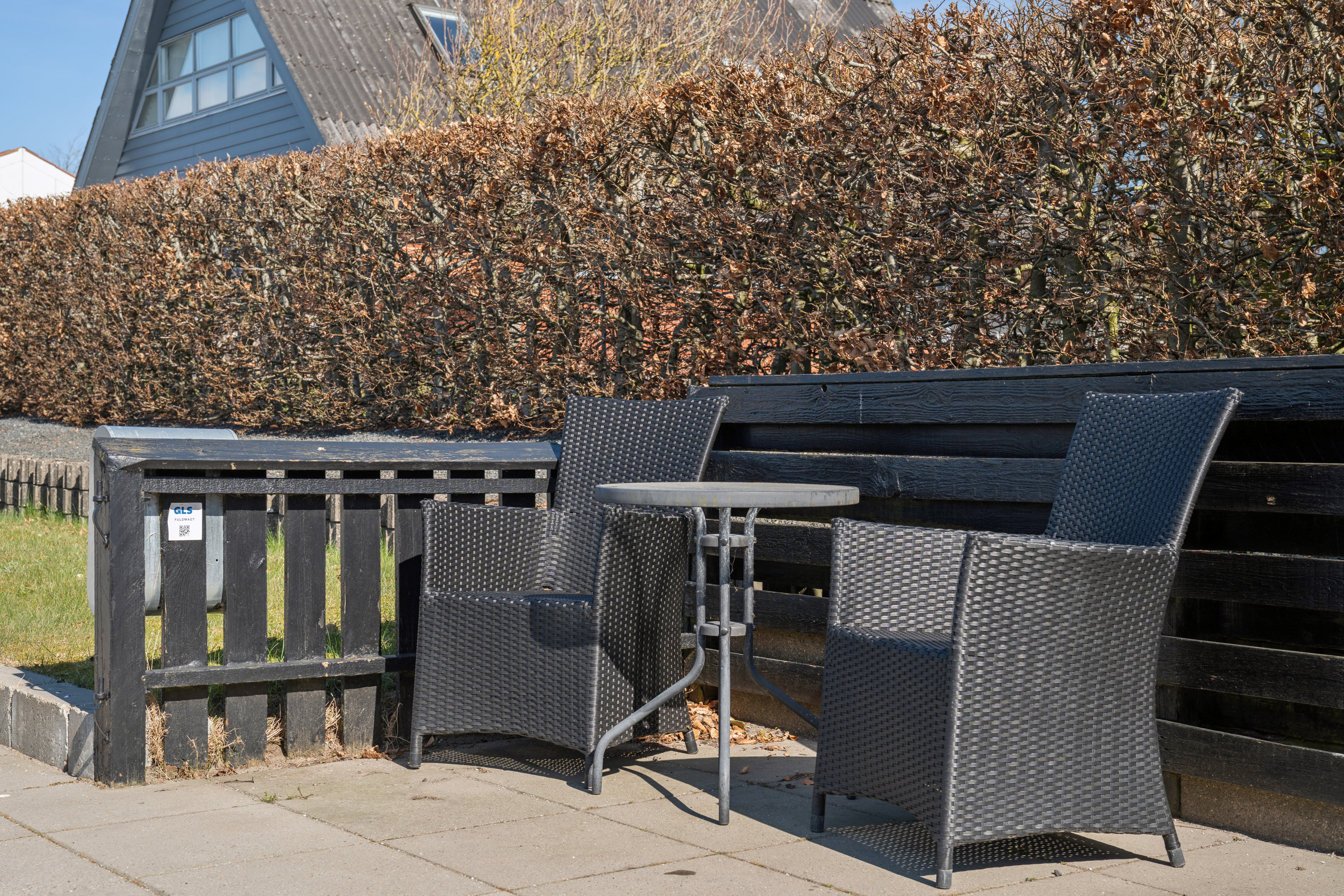 Fremhævet terrasse billede i fuldskærmstilstand. Billede af Stråtaget 44, 9380 Vestbjerg