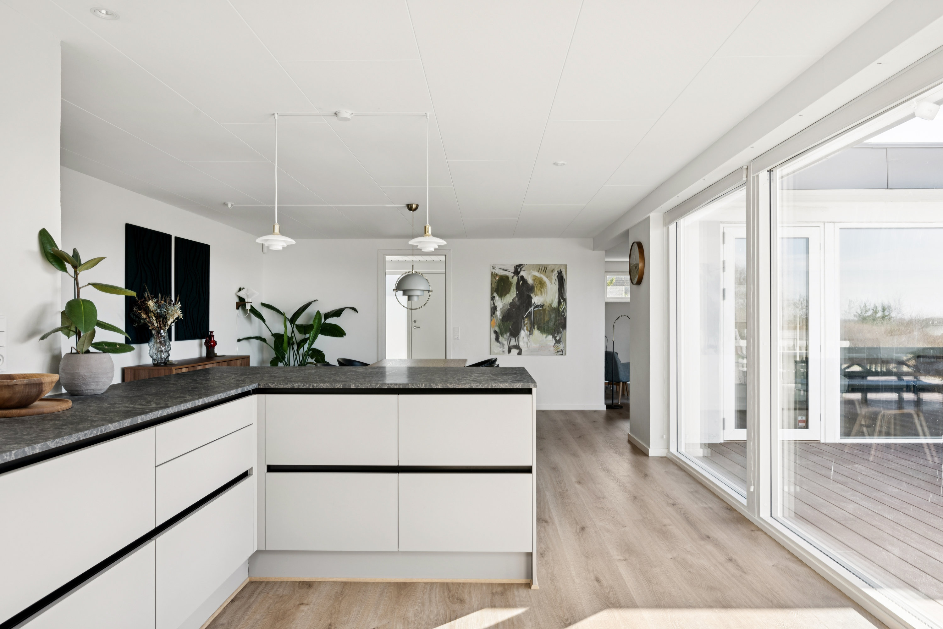 Fremhævet køkken billede i fuldskærmstilstand. Billede af Skansebakken 8, 8400 Ebeltoft