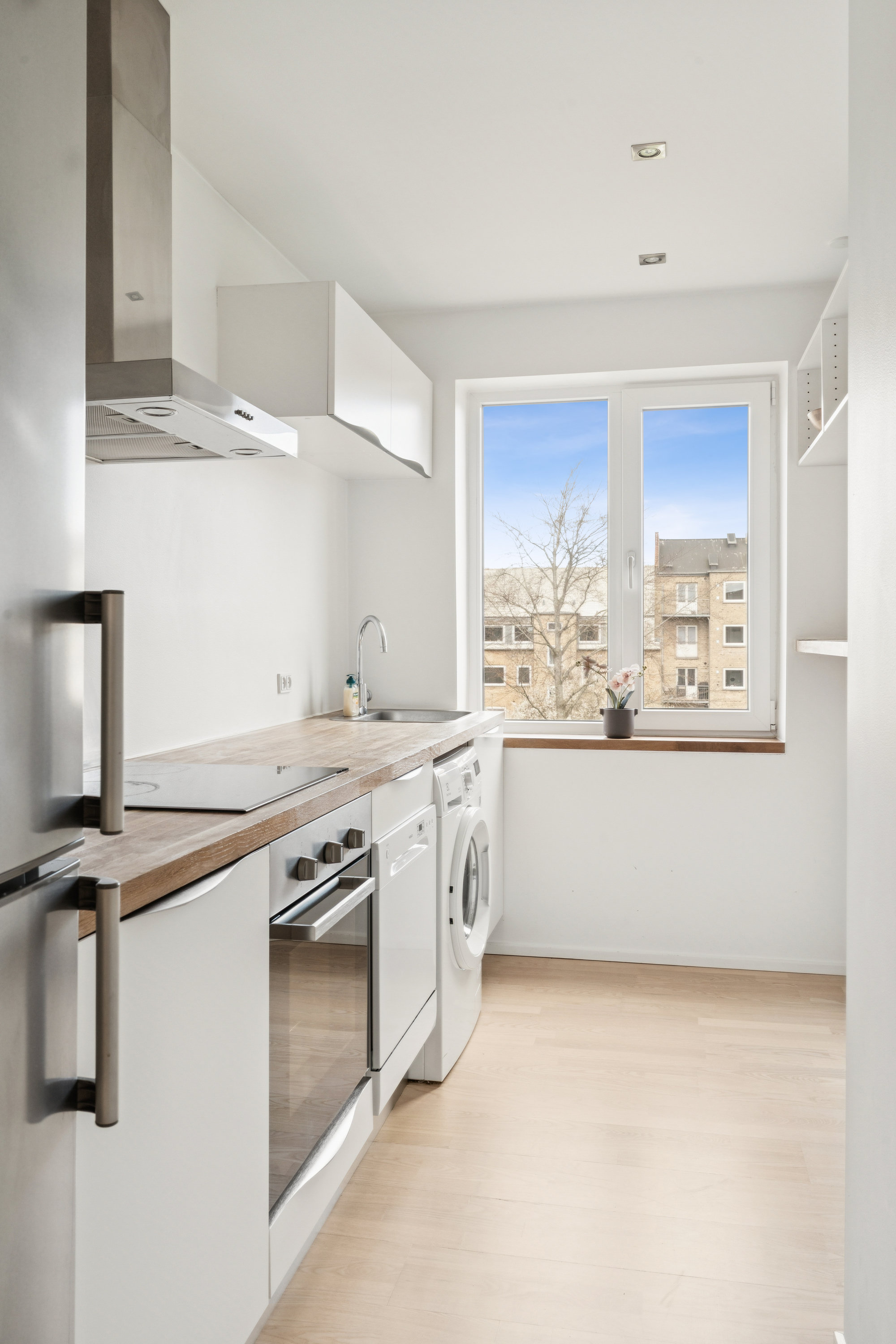 Fremhævet køkken billede i fuldskærmstilstand. Billede af Herluf Trolles Gade 32, 3. tv., 9000 Aalborg