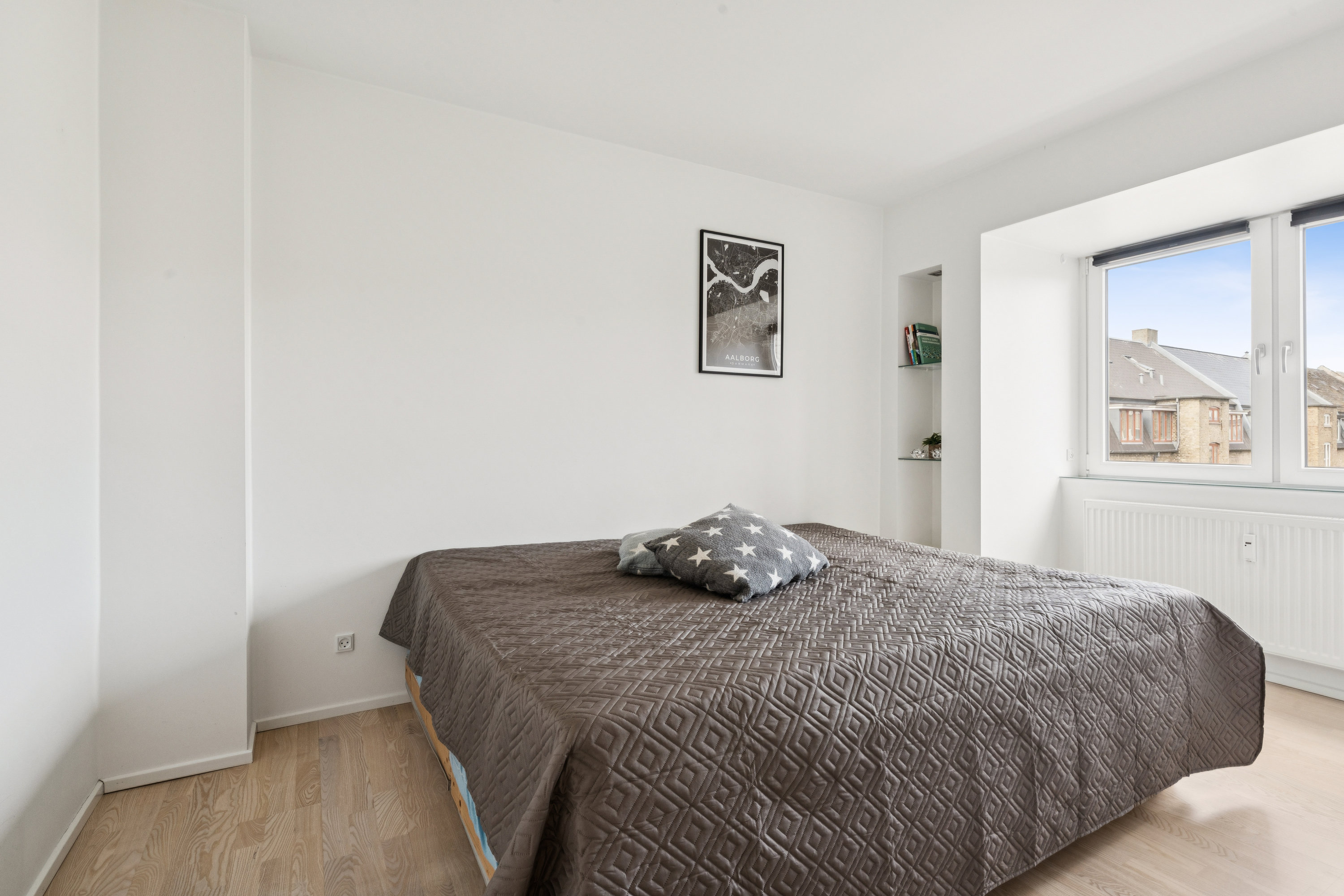 Fremhævet værelse billede i fuldskærmstilstand. Billede af Herluf Trolles Gade 32, 3. tv., 9000 Aalborg