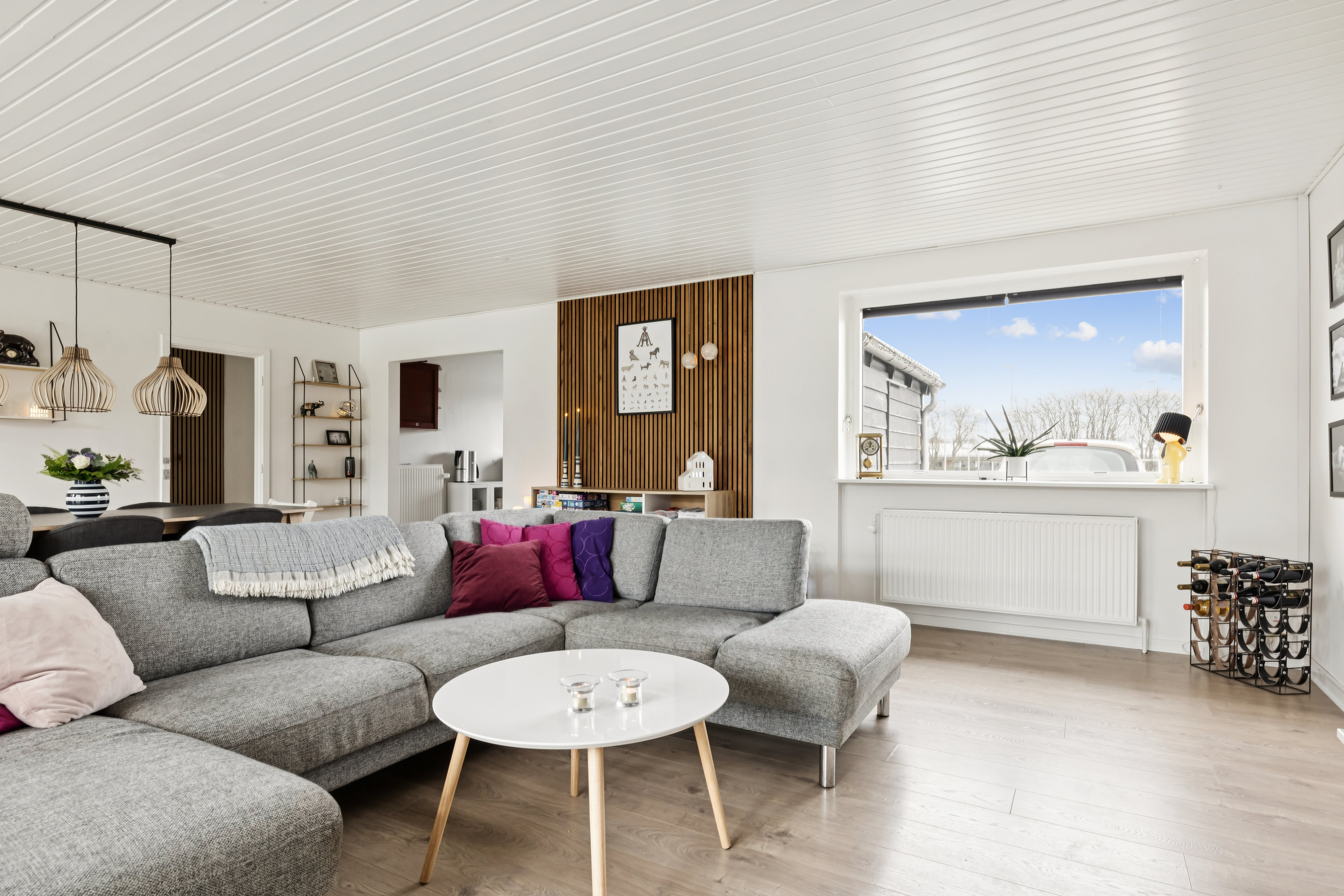 Fremhævet stue billede i fuldskærmstilstand. Billede af Kirkevej 13, 7850 Stoholm Jyll