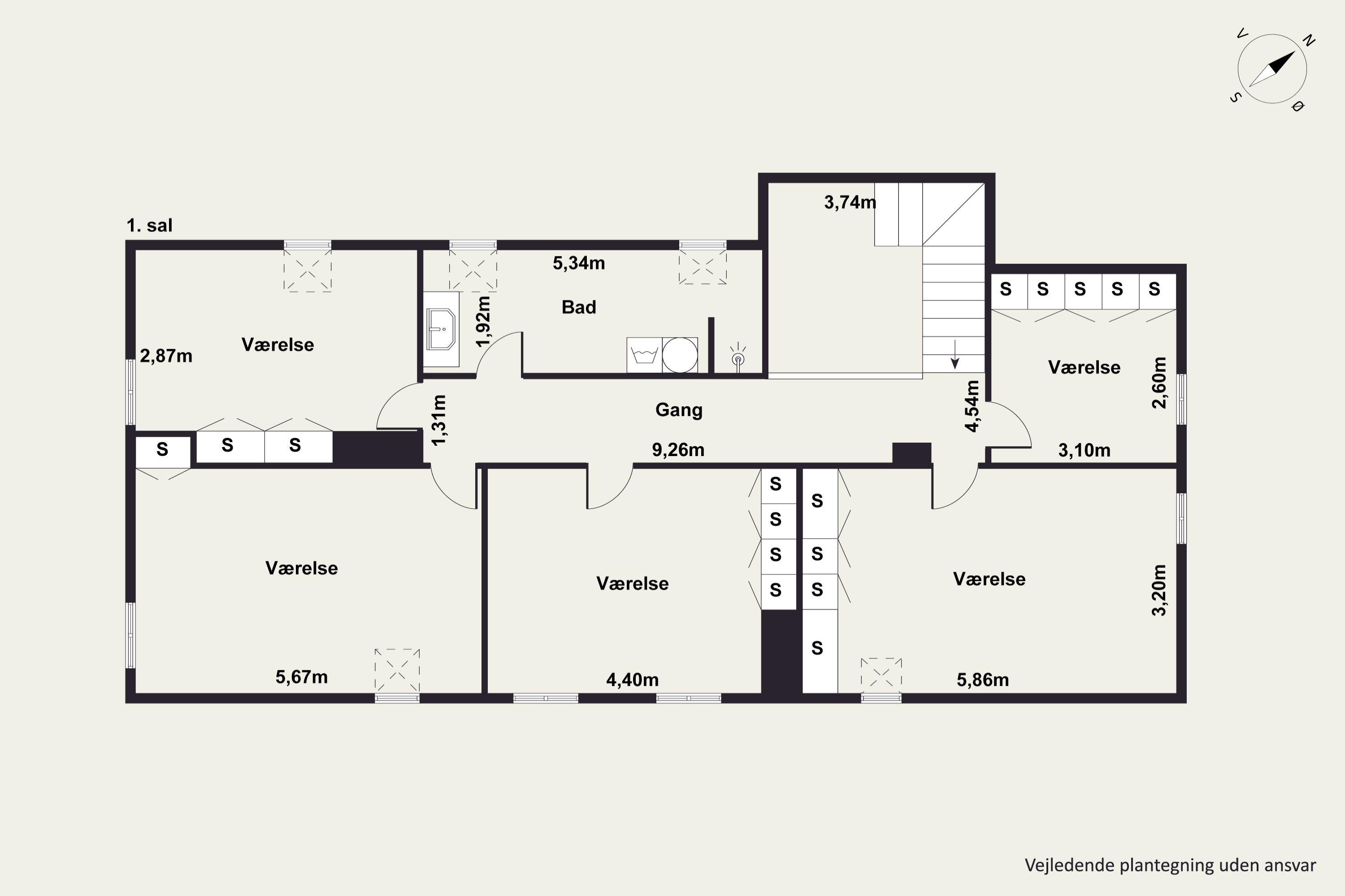 Plantegninger billede af Dyssehøjvej 19, Jennum, 8981 Spentrup