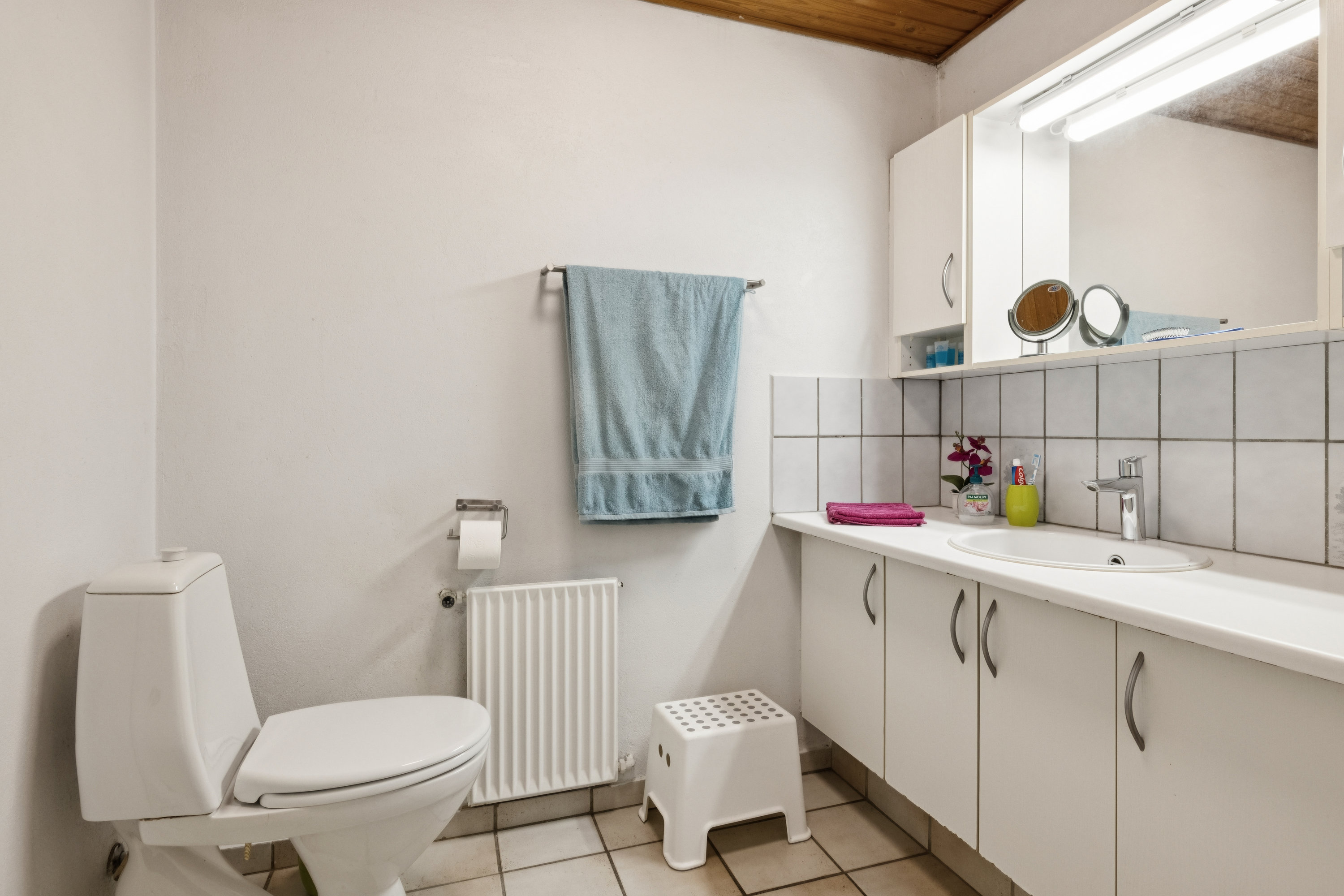 Fremhævet badeværelse billede i fuldskærmstilstand. Billede af Tastumvej 51, Tastum, 7850 Stoholm Jyll