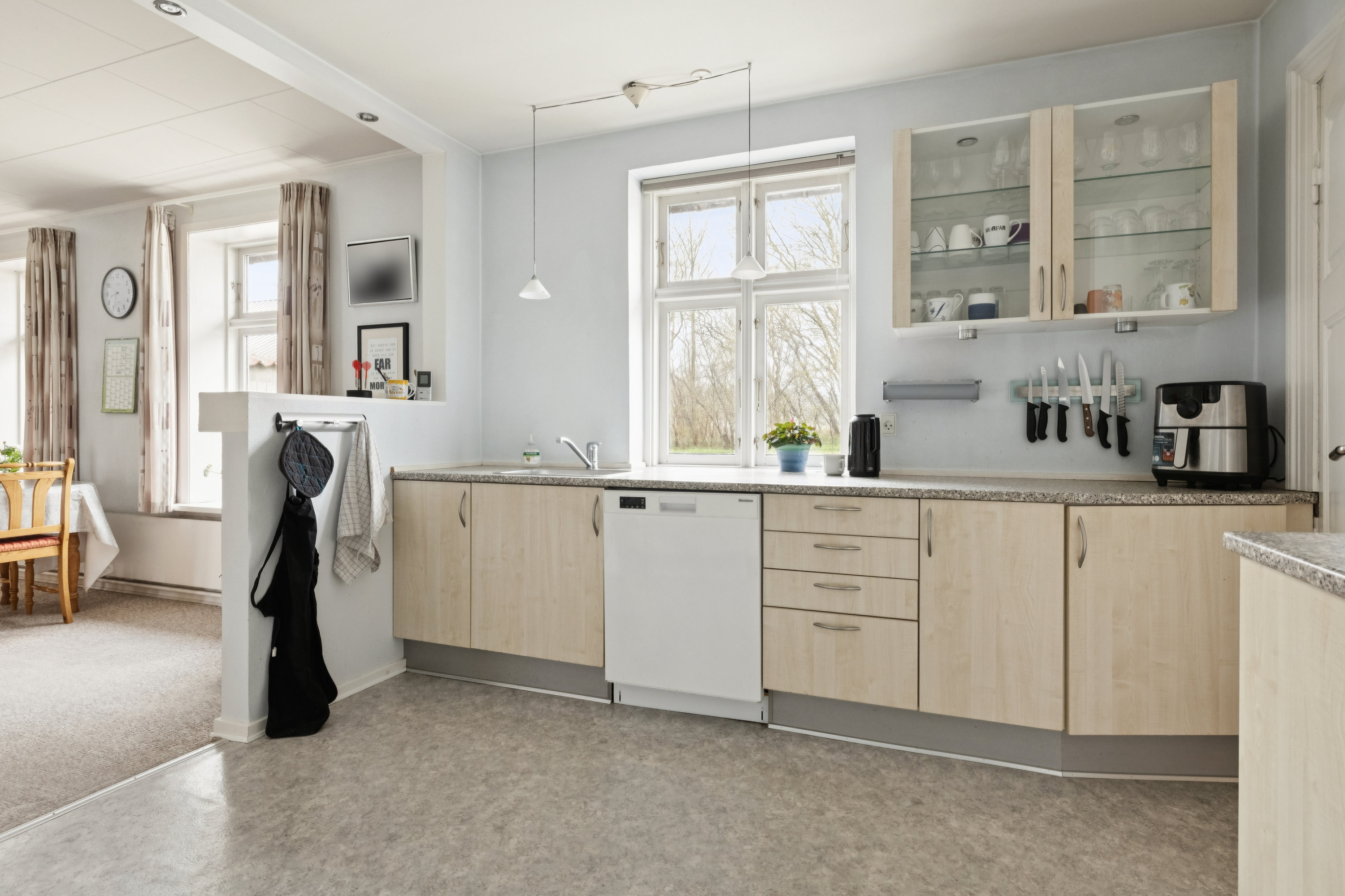 Fremhævet køkken billede i fuldskærmstilstand. Billede af Tastumvej 51, Tastum, 7850 Stoholm Jyll