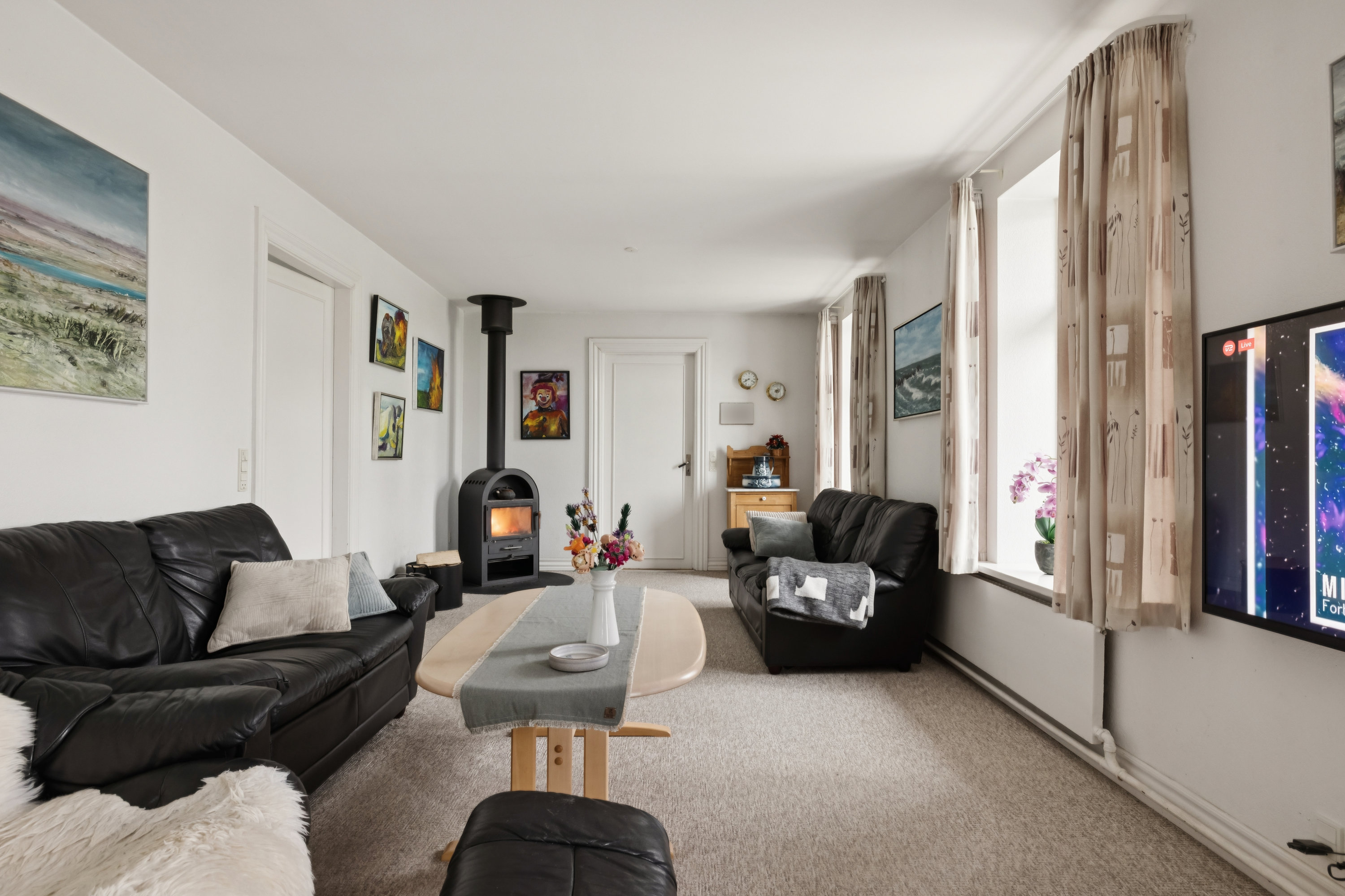 Fremhævet stue billede i fuldskærmstilstand. Billede af Tastumvej 51, Tastum, 7850 Stoholm Jyll