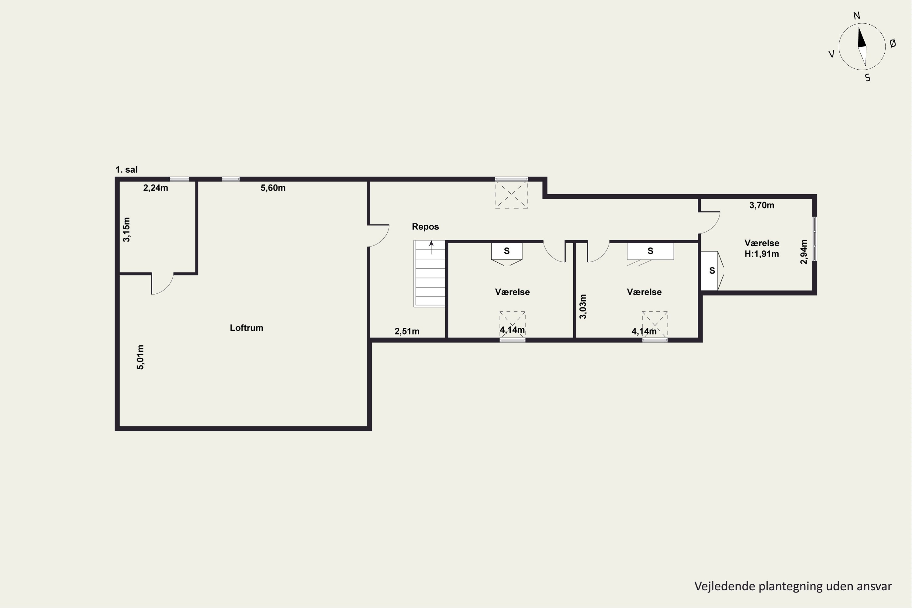 Plantegninger billede af Tastumvej 51, Tastum, 7850 Stoholm Jyll