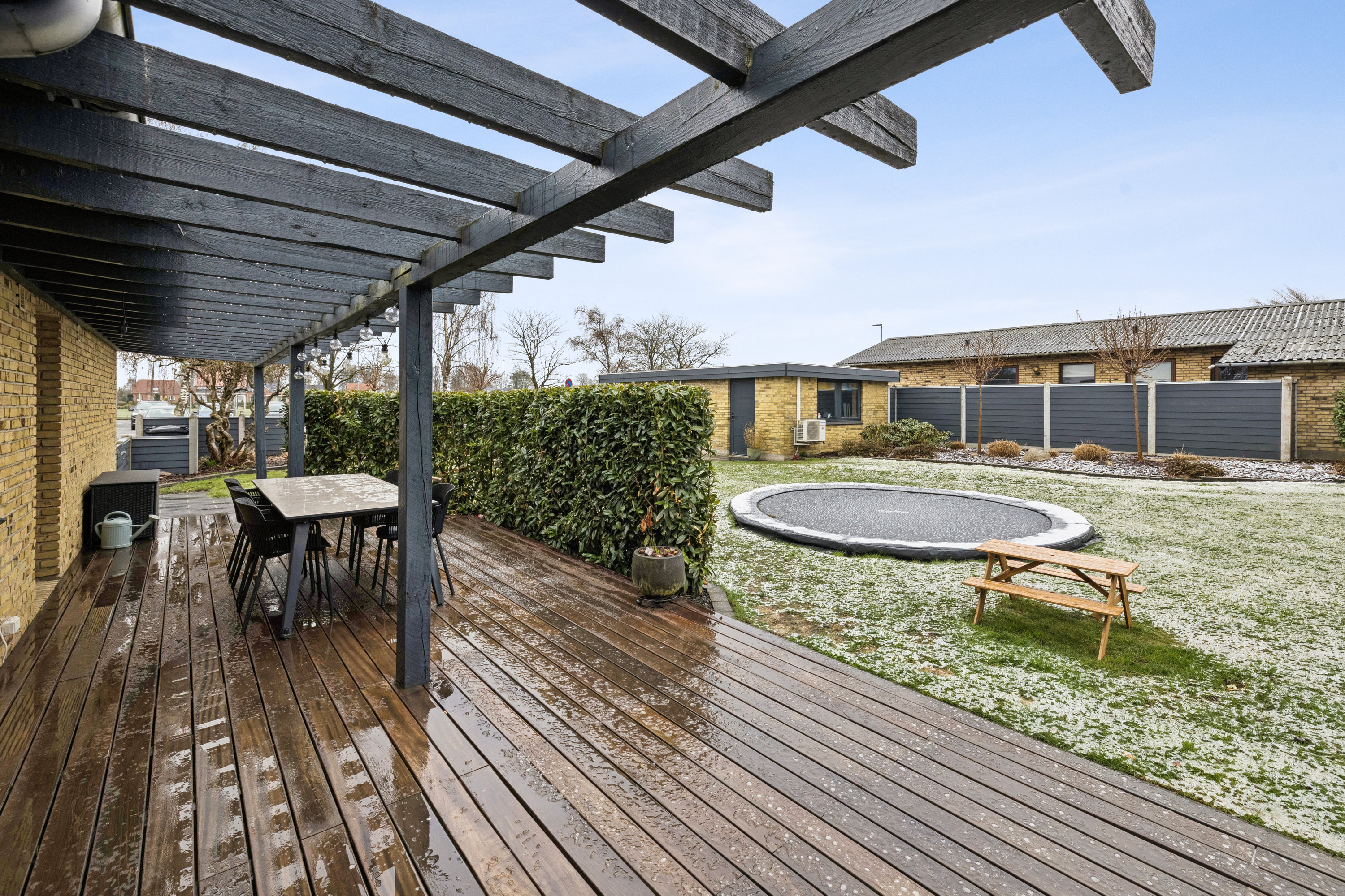 Fremhævet terrasse billede i fuldskærmstilstand. Billede af Vesterled 24, 7850 Stoholm Jyll