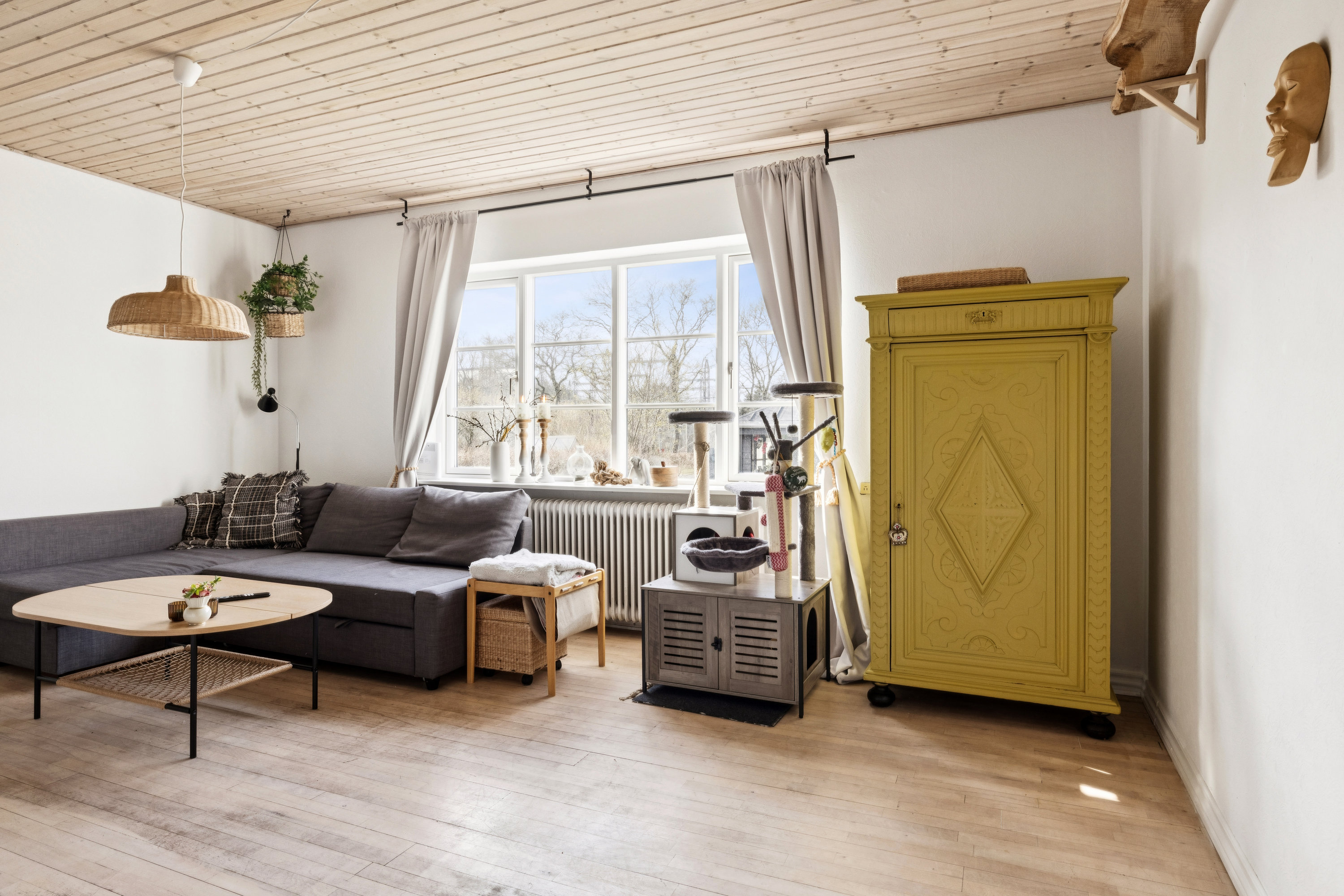 Fremhævet stue billede i fuldskærmstilstand. Billede af Koldingvej 125, 8800 Viborg