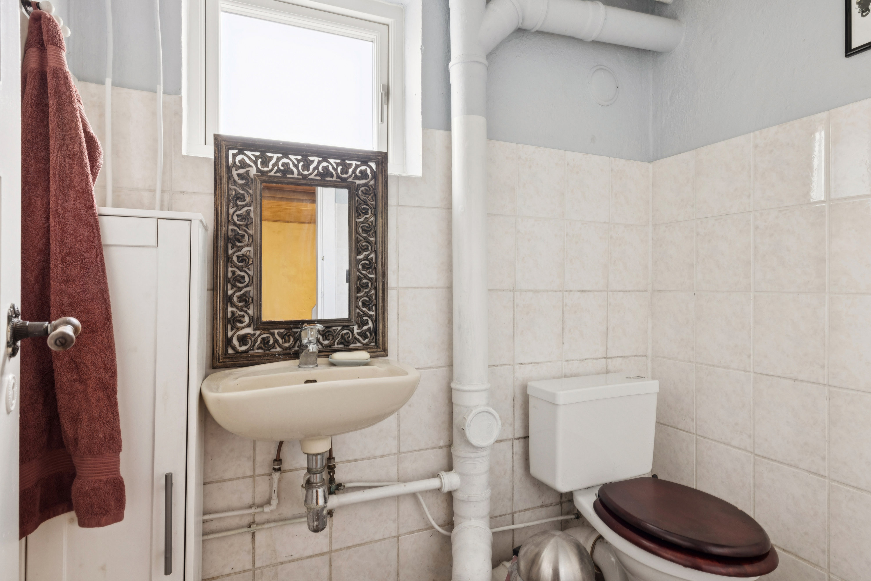 Fremhævet badeværelse billede i fuldskærmstilstand. Billede af Koldingvej 125, 8800 Viborg