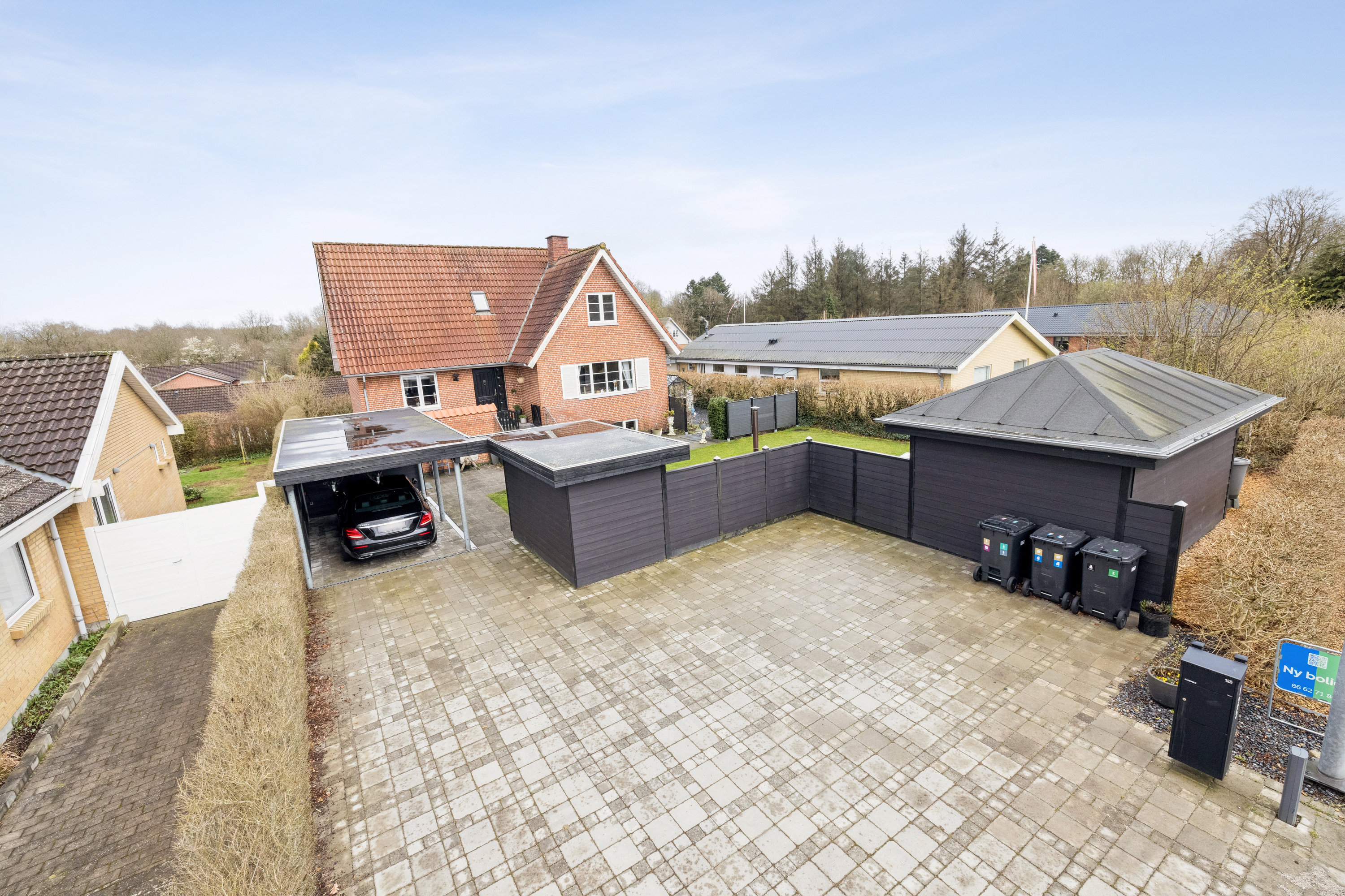 Fremhævet andet billede i fuldskærmstilstand. Billede af Koldingvej 125, 8800 Viborg