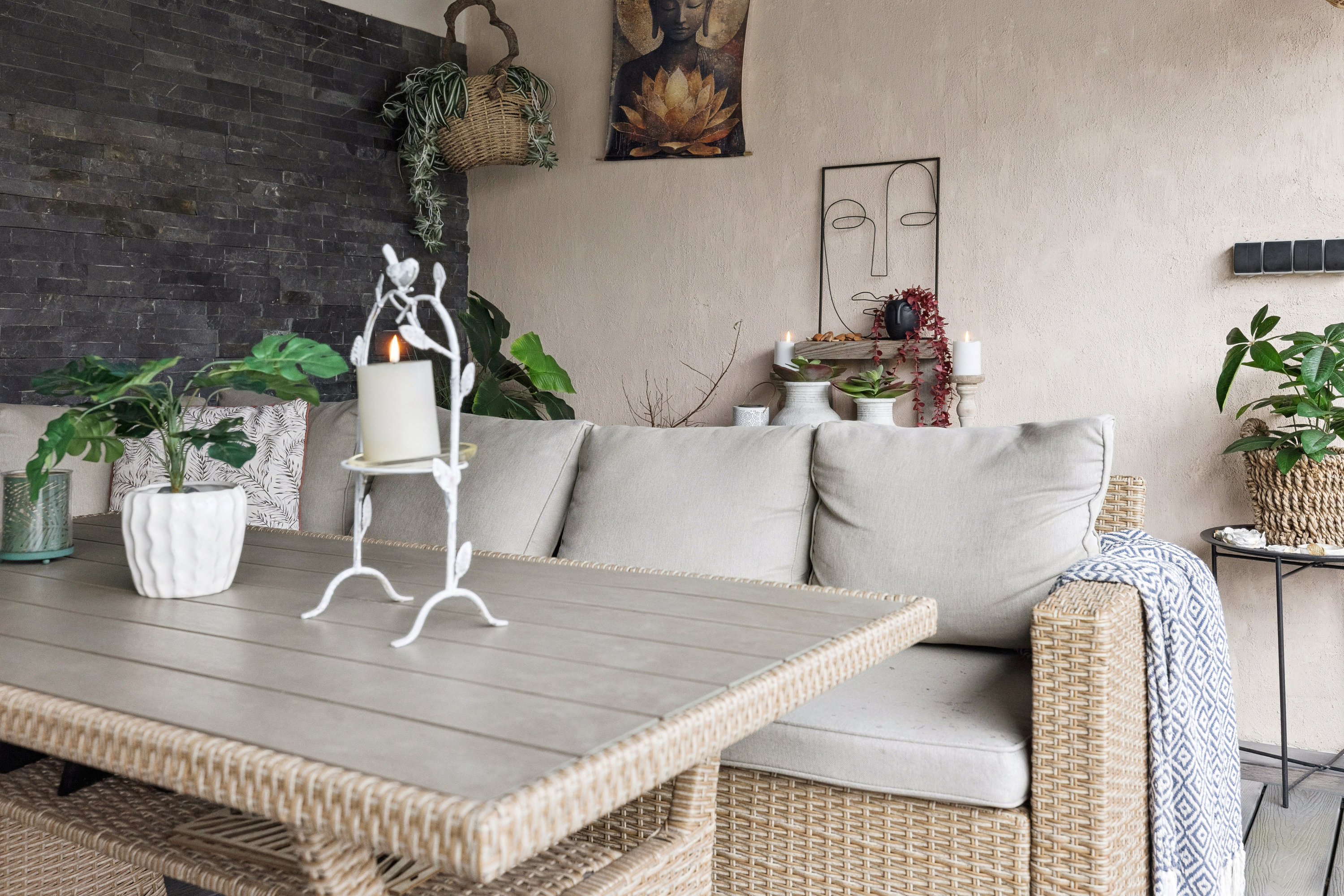 Fremhævet stue billede i fuldskærmstilstand. Billede af Koldingvej 125, 8800 Viborg