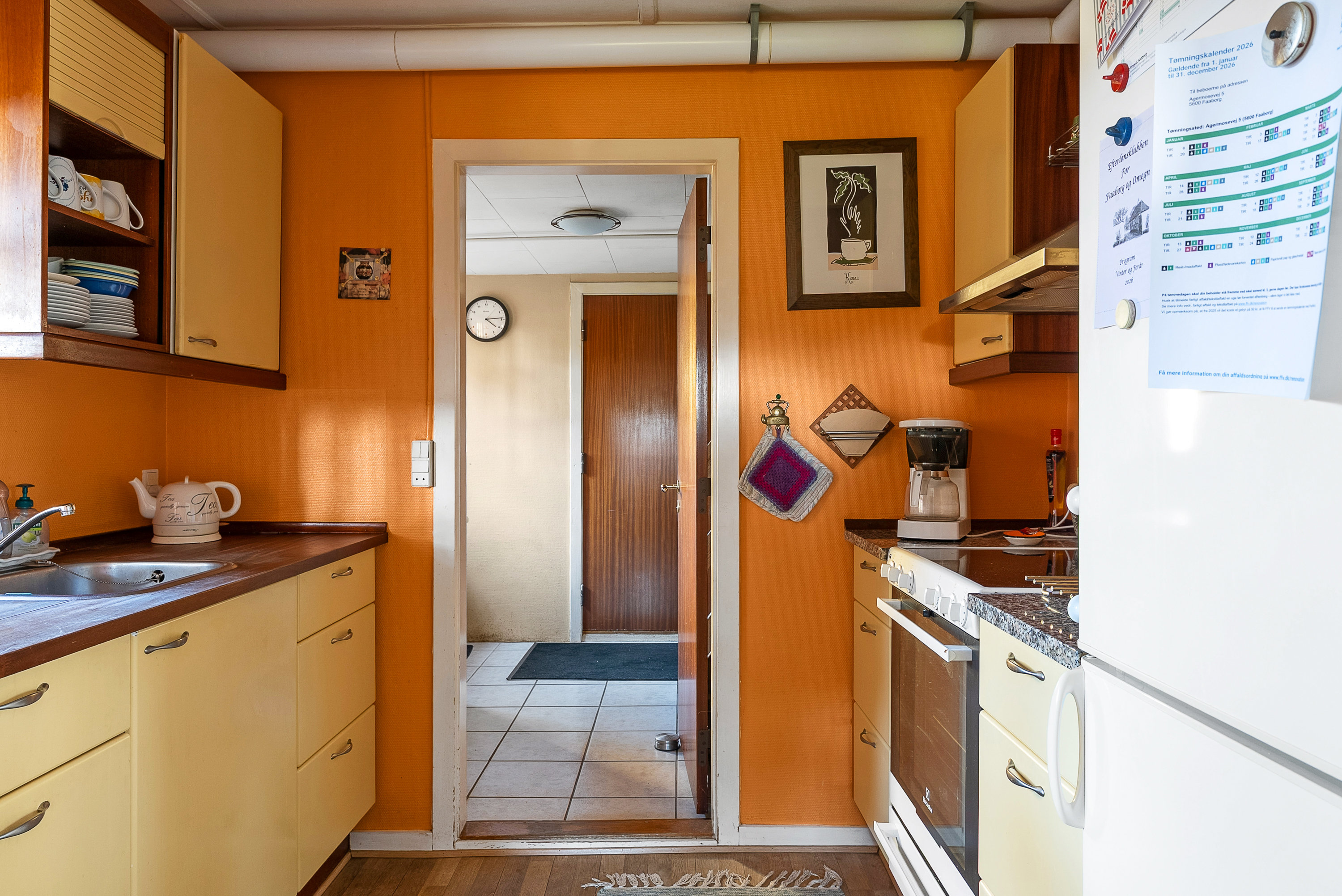 Fremhævet køkken billede i fuldskærmstilstand. Billede af Agermosevej 15, Diernæs, 5600 Faaborg