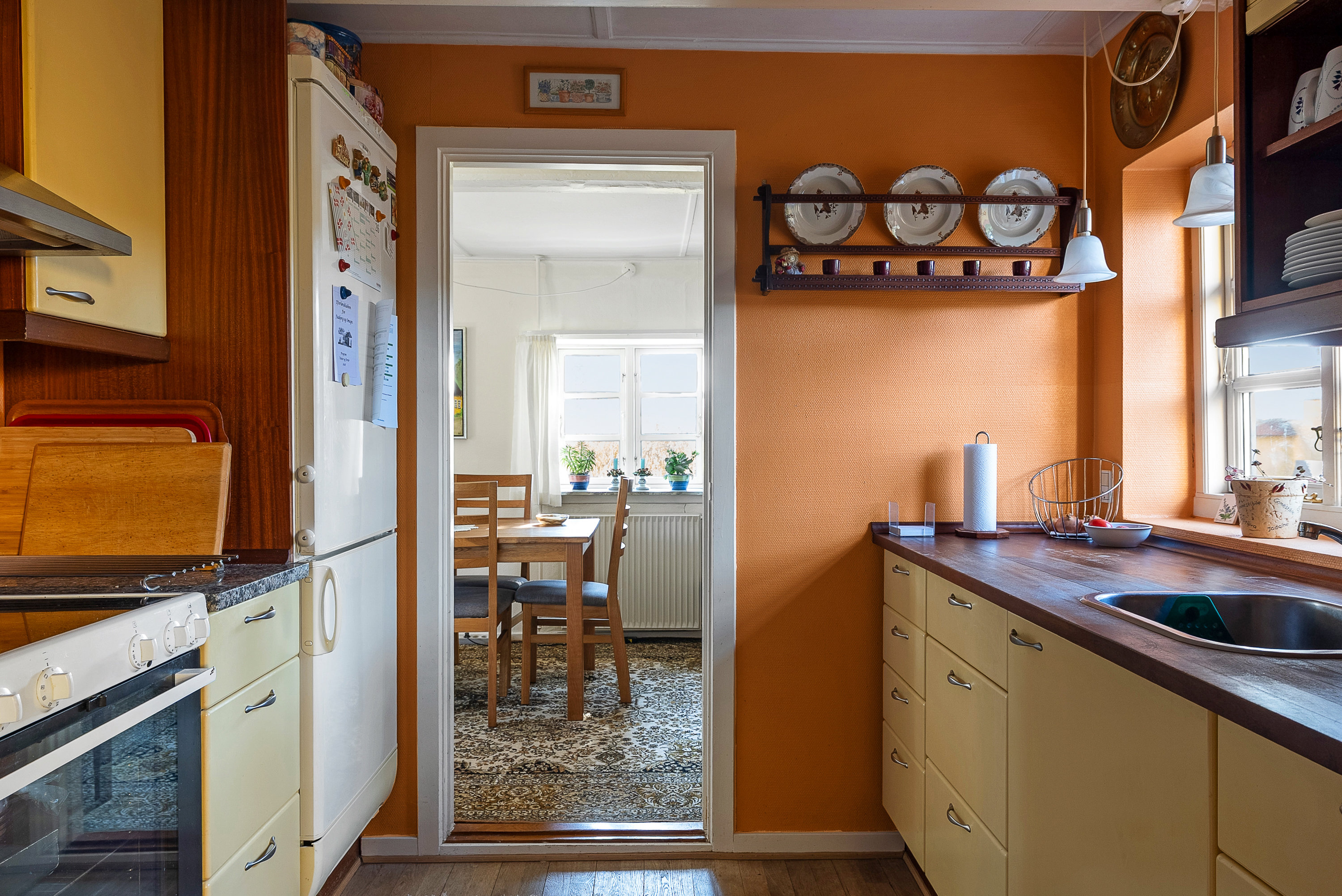 Fremhævet køkken billede i fuldskærmstilstand. Billede af Agermosevej 15, Diernæs, 5600 Faaborg