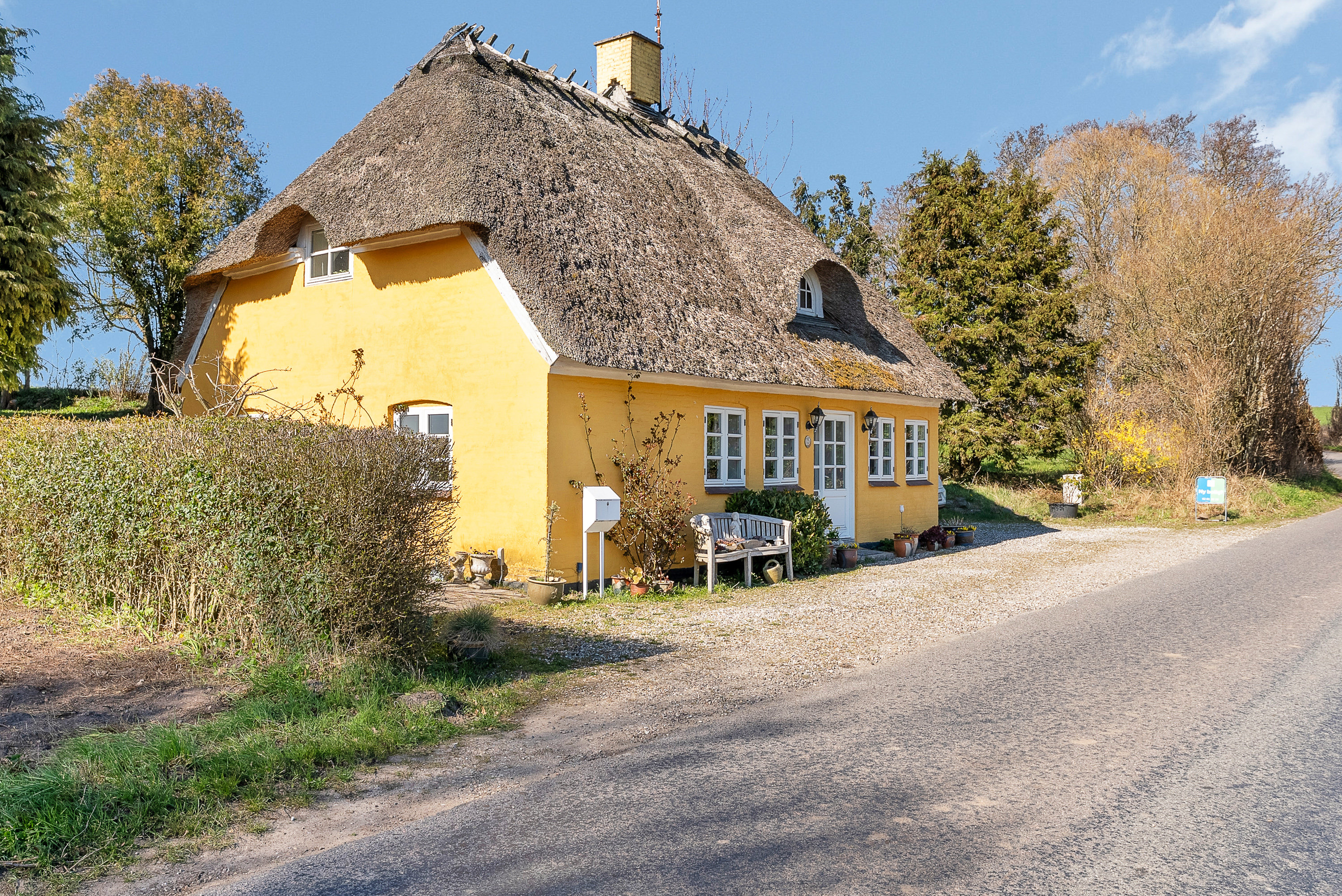 Fremhævet facade billede i fuldskærmstilstand. Billede af Agermosevej 15, Diernæs, 5600 Faaborg