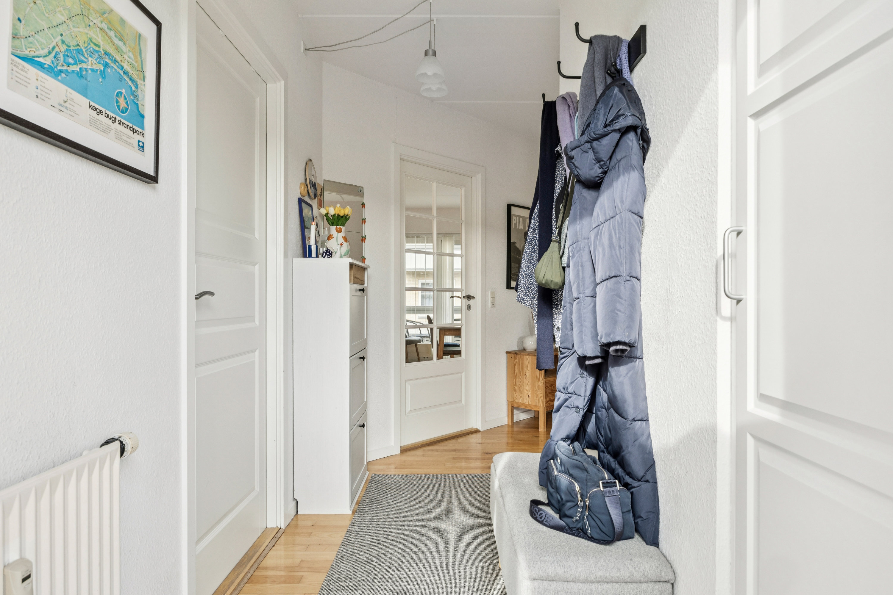 Fremhævet gang billede i fuldskærmstilstand. Billede af Egelykkeparken 27C, 2670 Greve