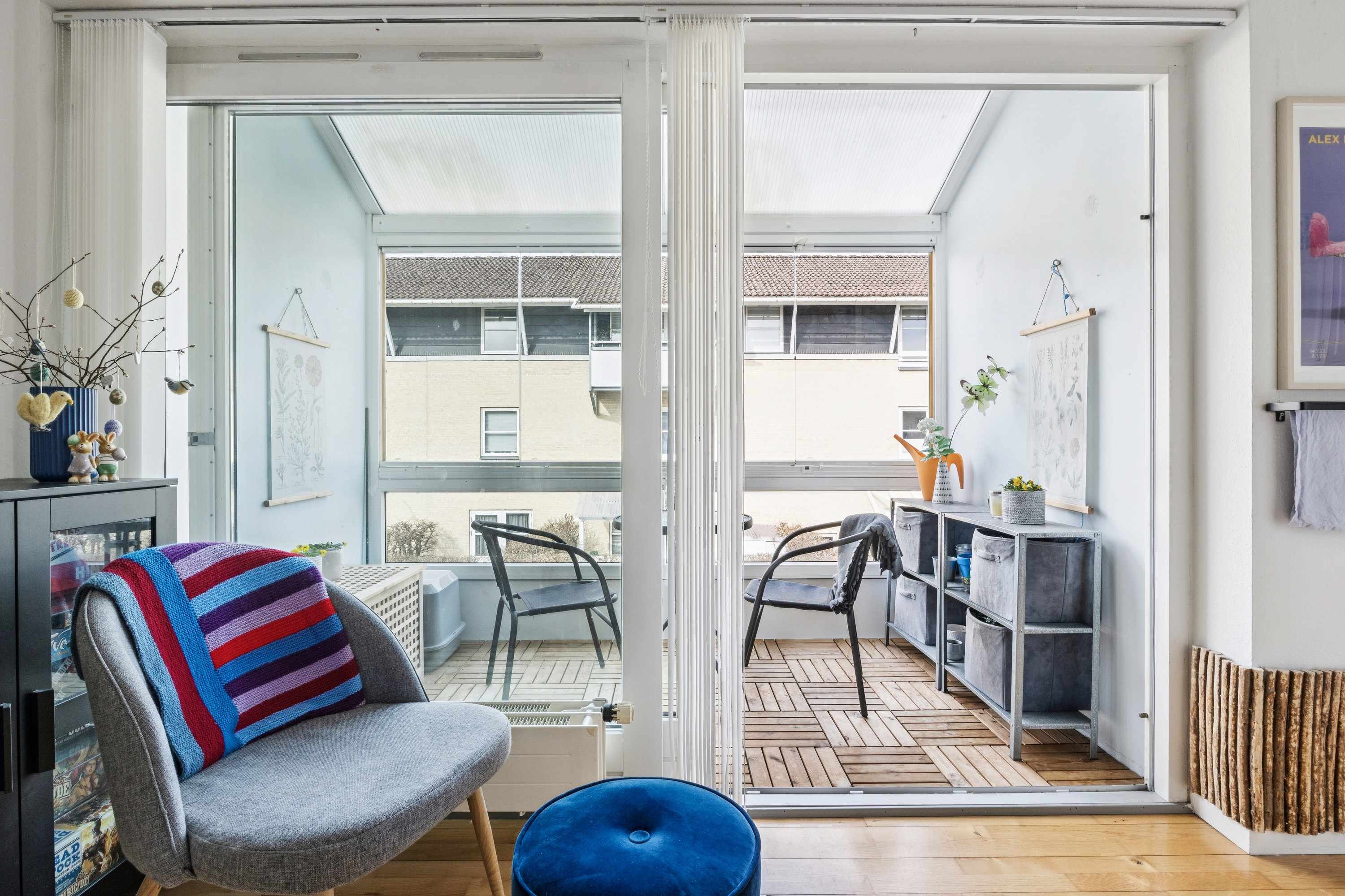 Fremhævet stue billede i fuldskærmstilstand. Billede af Egelykkeparken 27C, 2670 Greve