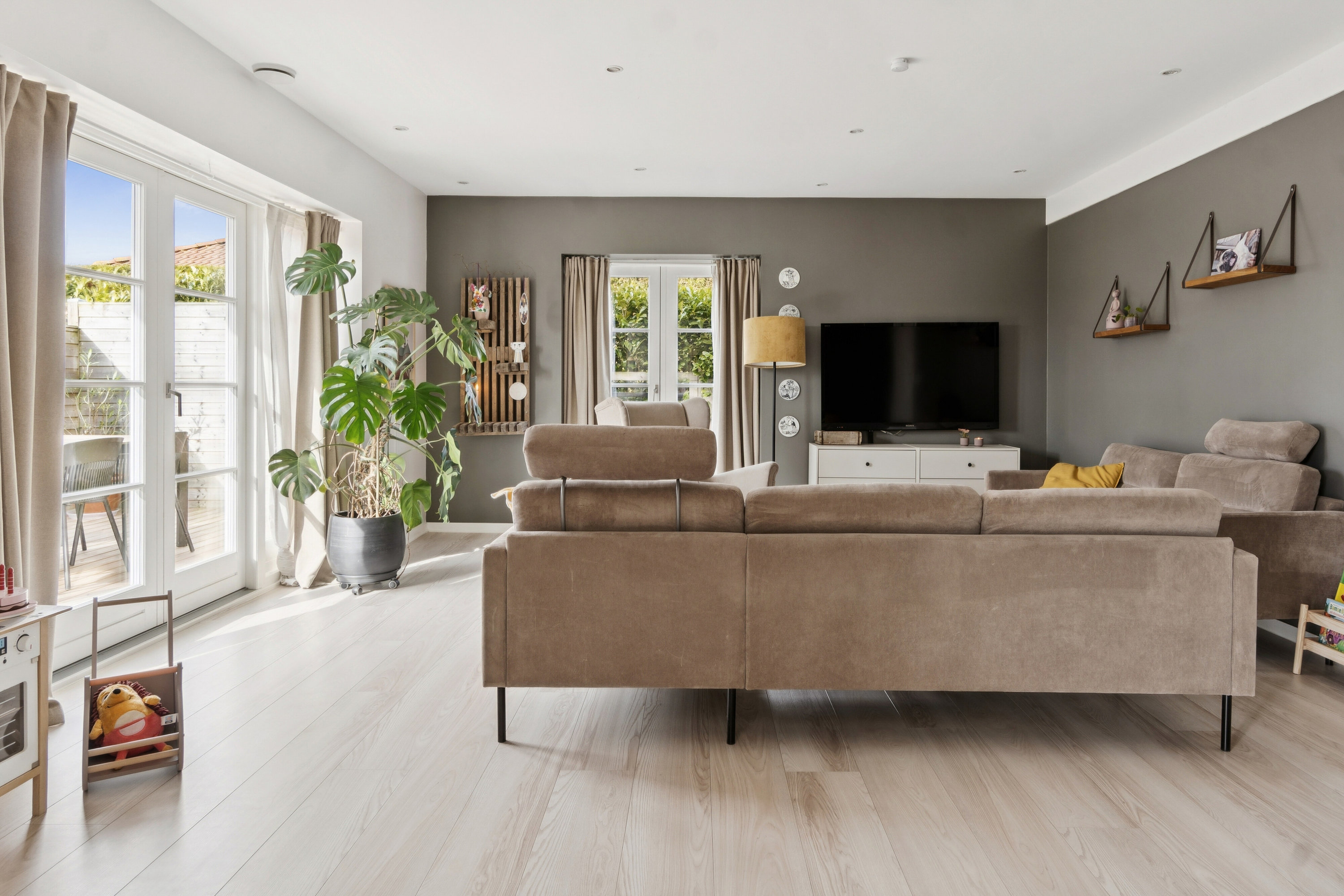 Fremhævet stue billede i fuldskærmstilstand. Billede af Vådager 4, 4070 Kirke Hyllinge