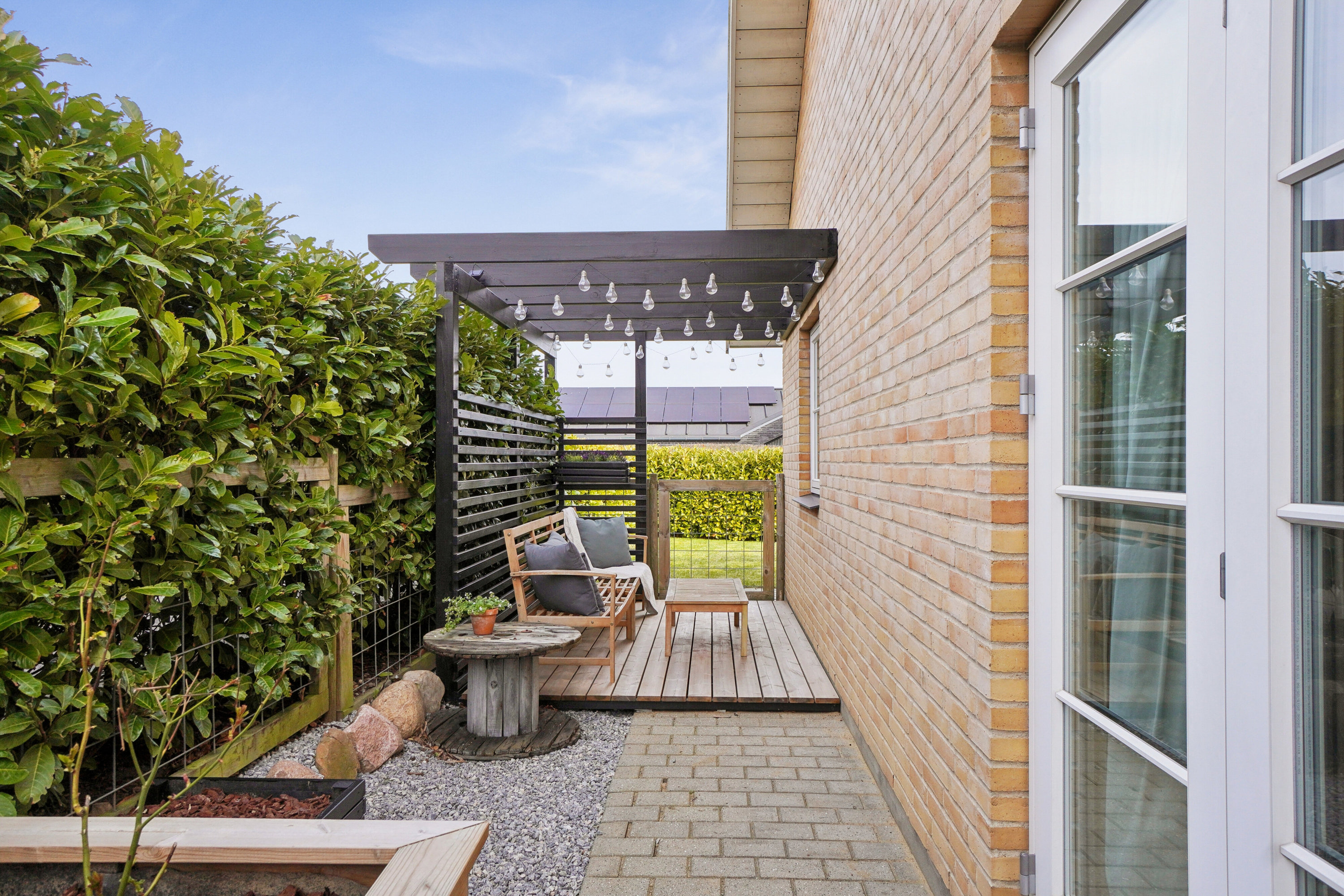 Fremhævet terrasse billede i fuldskærmstilstand. Billede af Vådager 4, 4070 Kirke Hyllinge