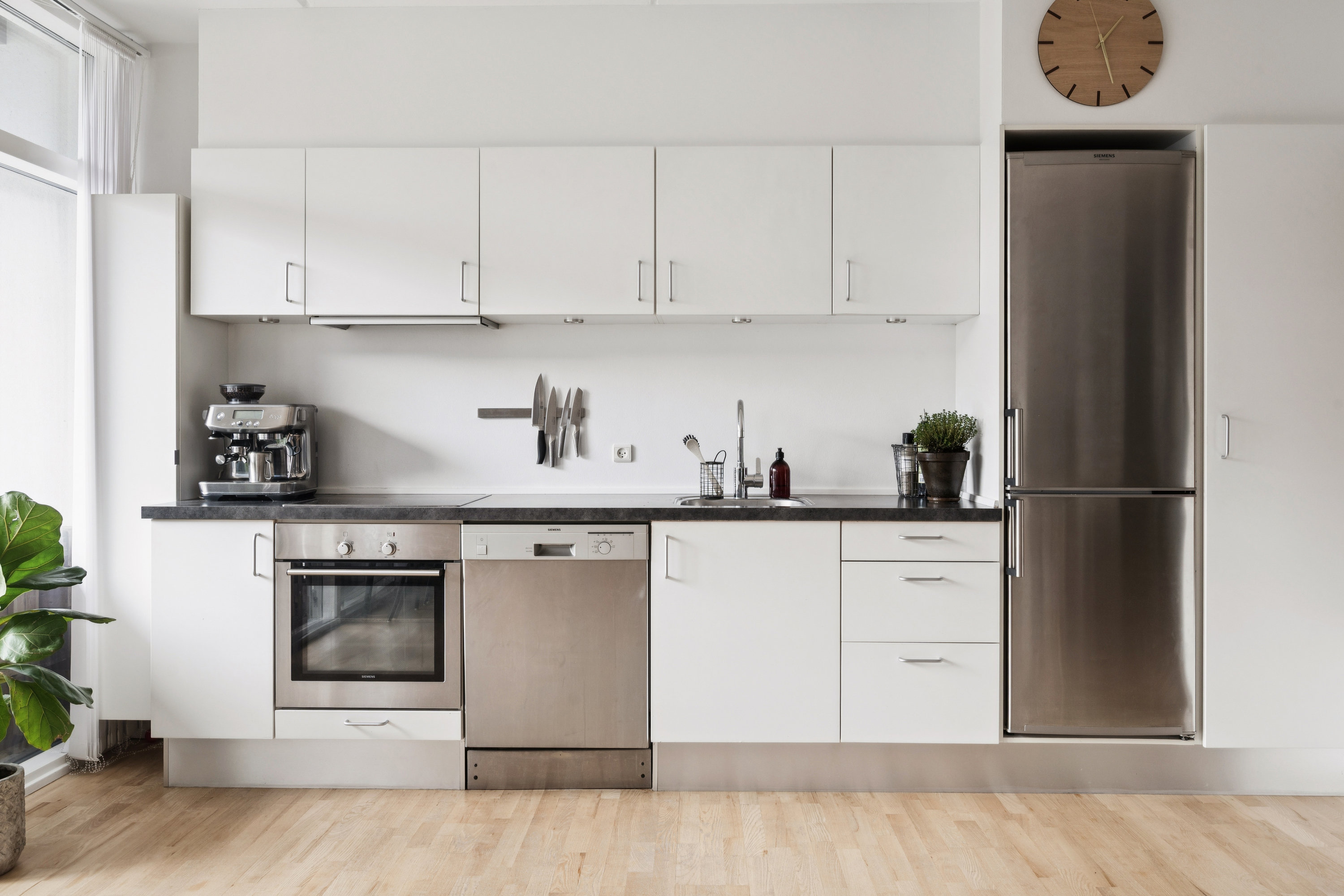 Fremhævet køkken billede i fuldskærmstilstand. Billede af Finderupvej 9, 3. 4., 8000 Aarhus C