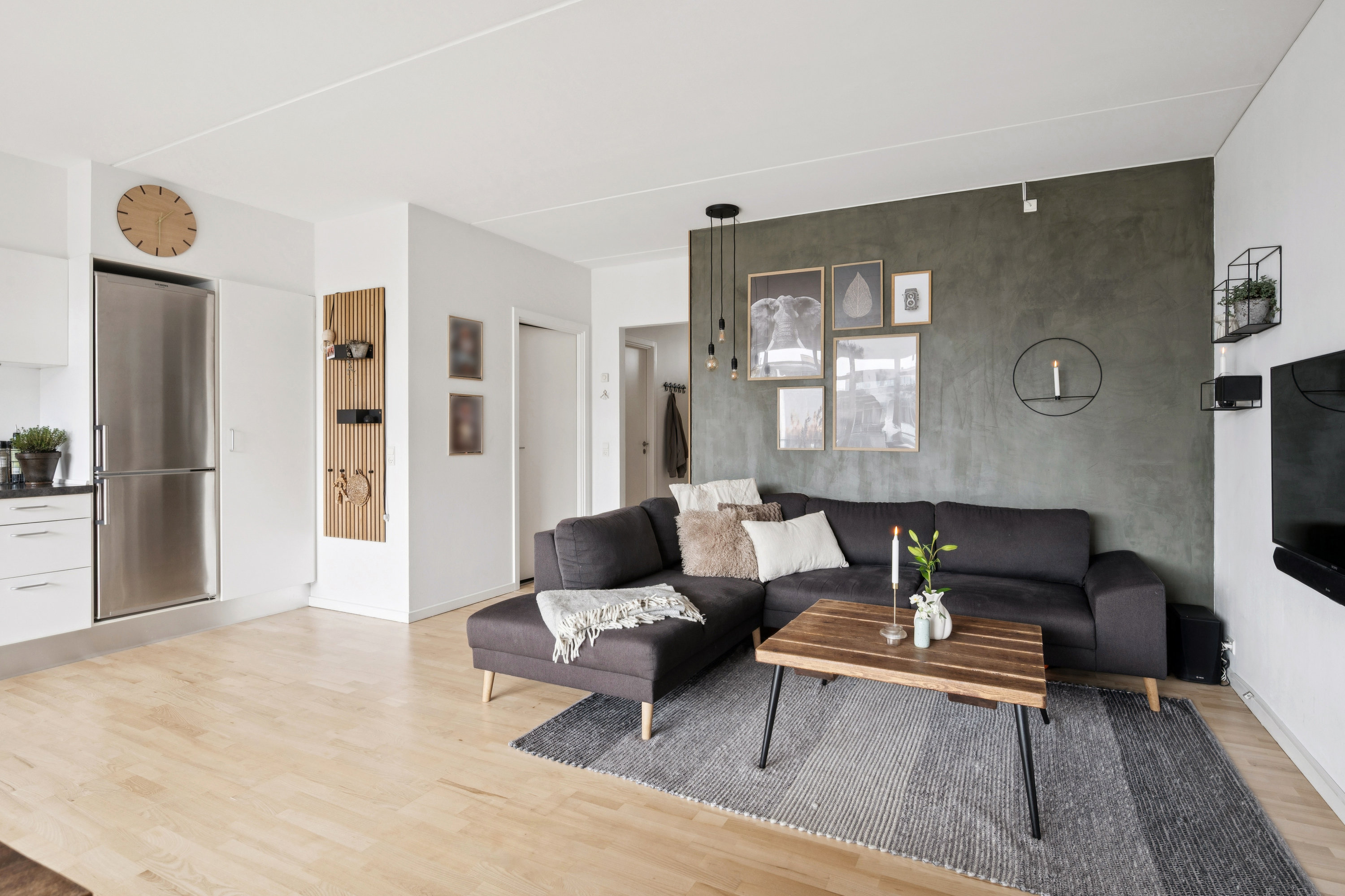 Fremhævet stue billede i fuldskærmstilstand. Billede af Finderupvej 9, 3. 4., 8000 Aarhus C