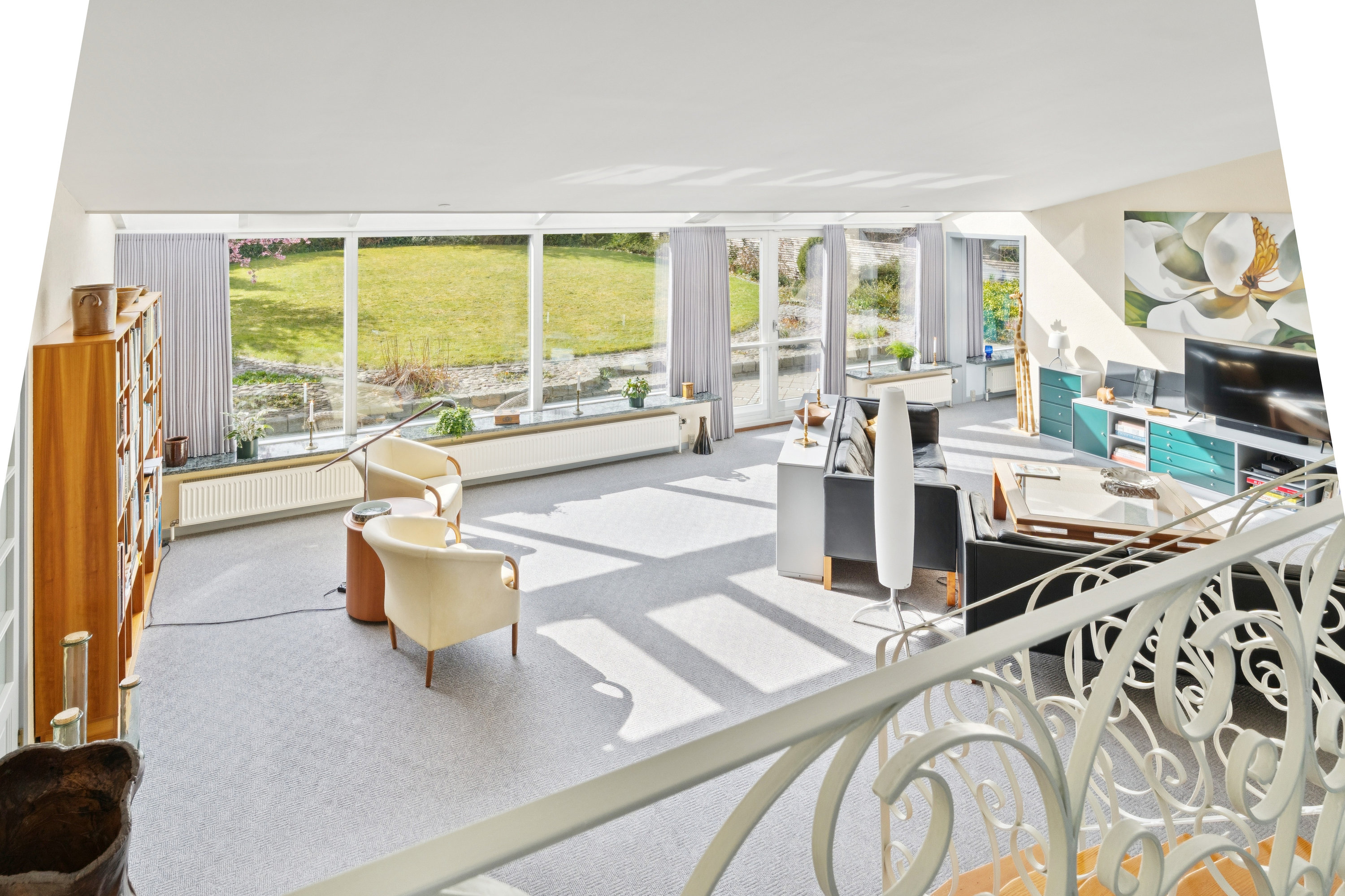 Fremhævet stue billede i fuldskærmstilstand. Billede af Bagsværdvej 246A, 2880 Bagsværd