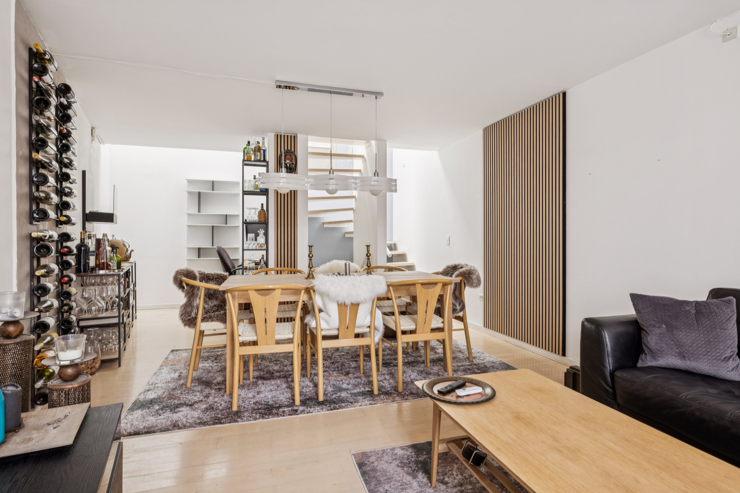 Fremhævet stue billede i fuldskærmstilstand. Billede af Nytorv 3C, 8800 Viborg