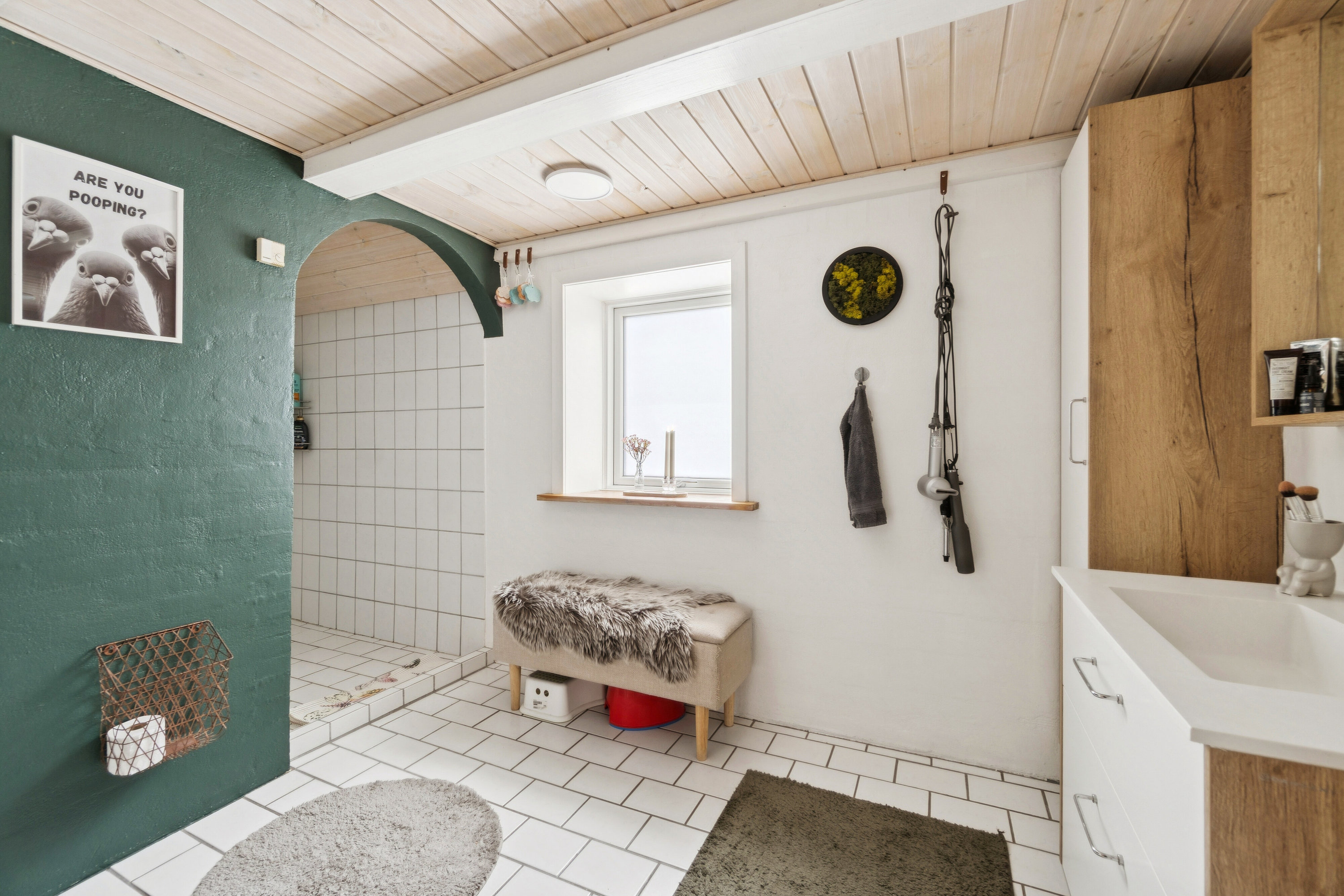 Fremhævet badeværelse billede i fuldskærmstilstand. Billede af Søndergade 56, 7760 Hurup Thy