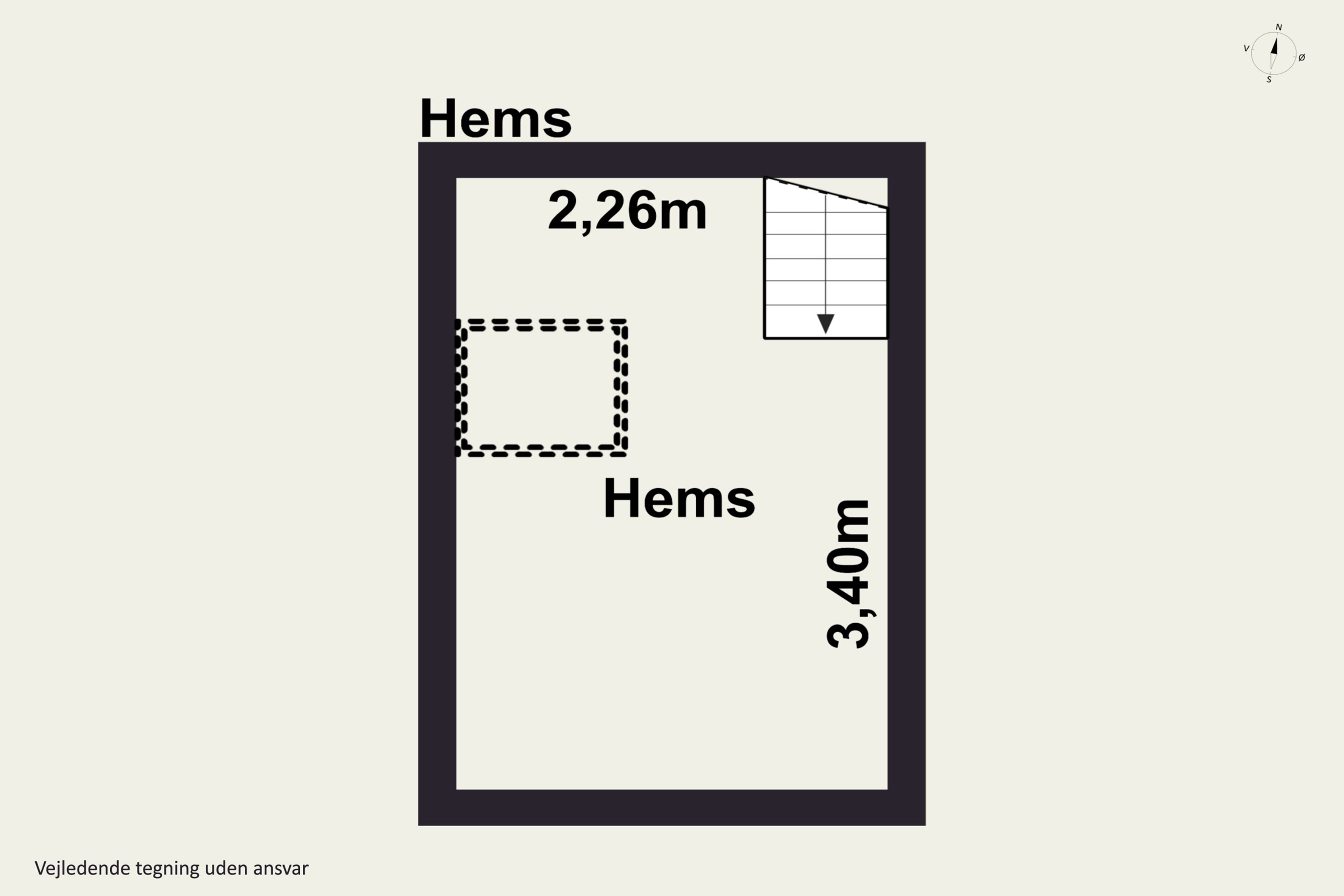 Plantegninger billede af Tårnvej 383B, 2610 Rødovre