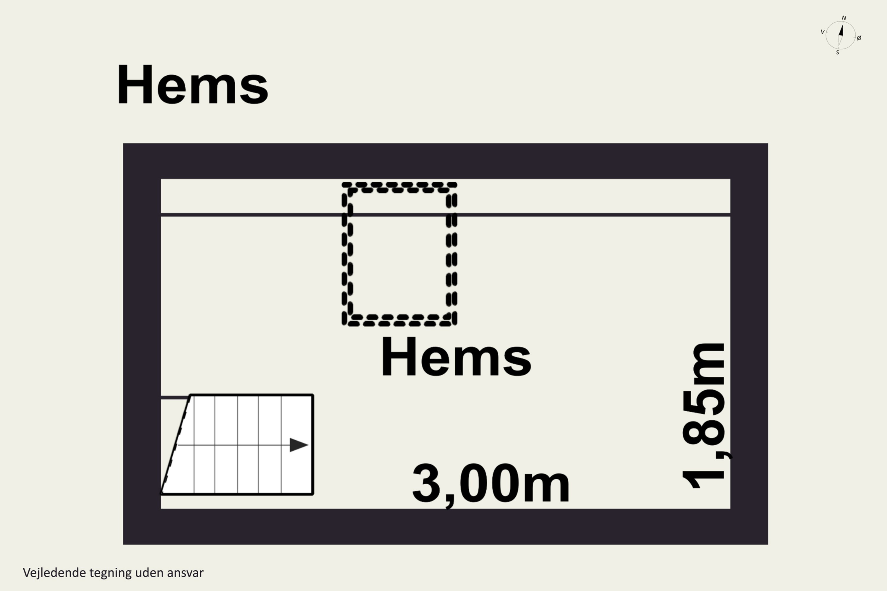 Plantegninger billede af Tårnvej 383B, 2610 Rødovre
