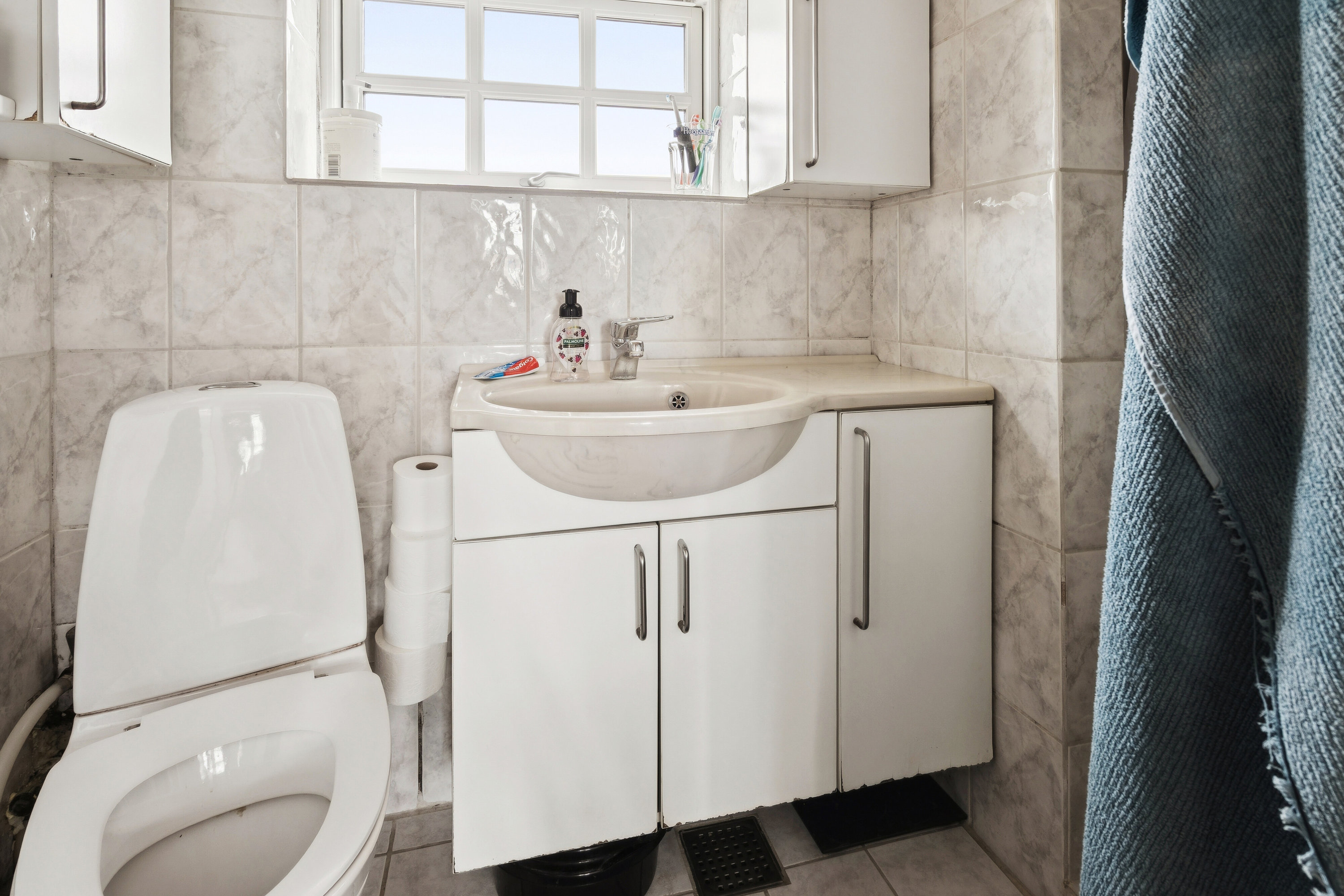 Fremhævet badeværelse billede i fuldskærmstilstand. Billede af Nielstrupvej 58, Nielstrup, 4690 Haslev