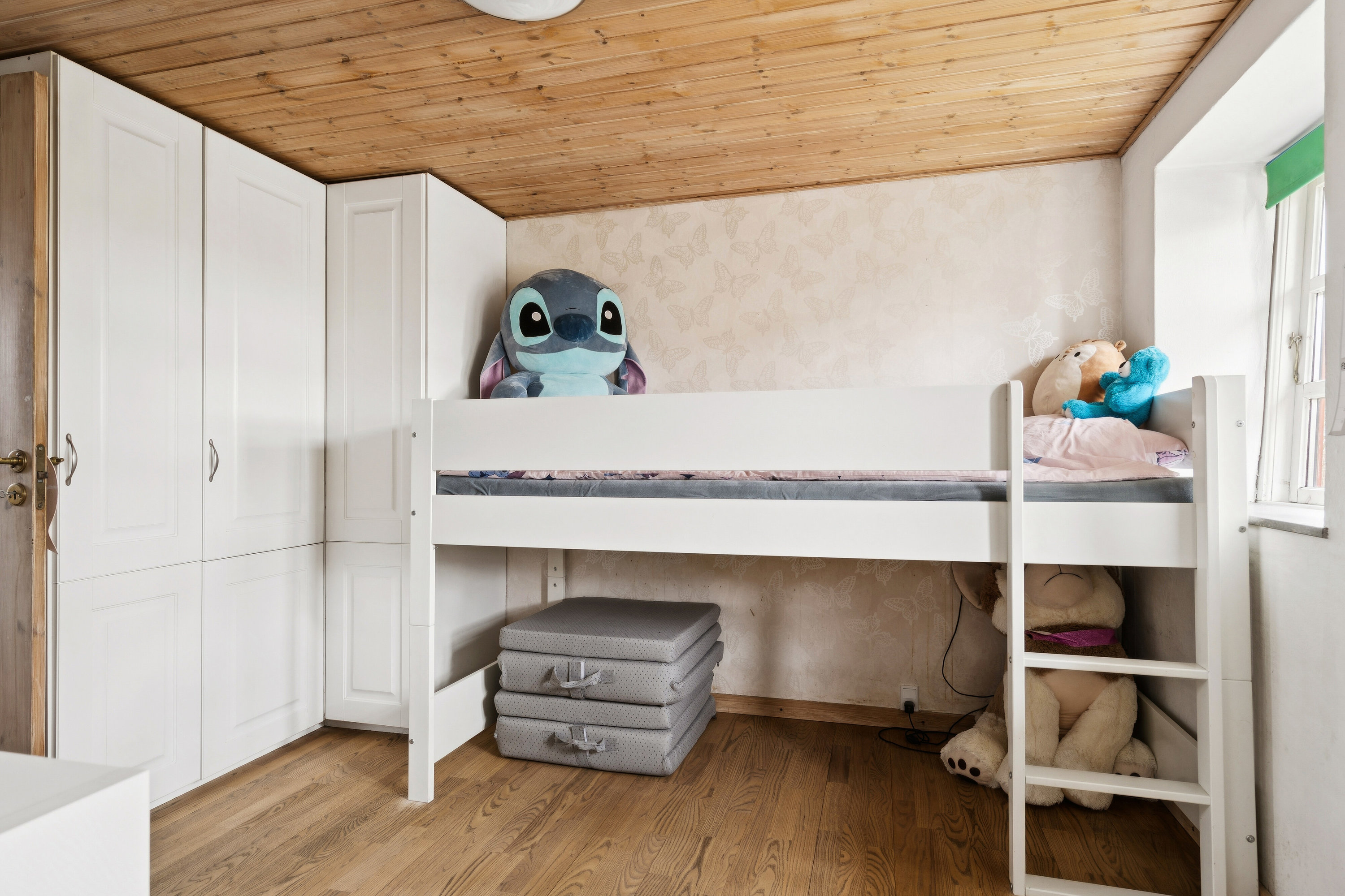 Fremhævet soveværelse billede i fuldskærmstilstand. Billede af Nielstrupvej 58, Nielstrup, 4690 Haslev