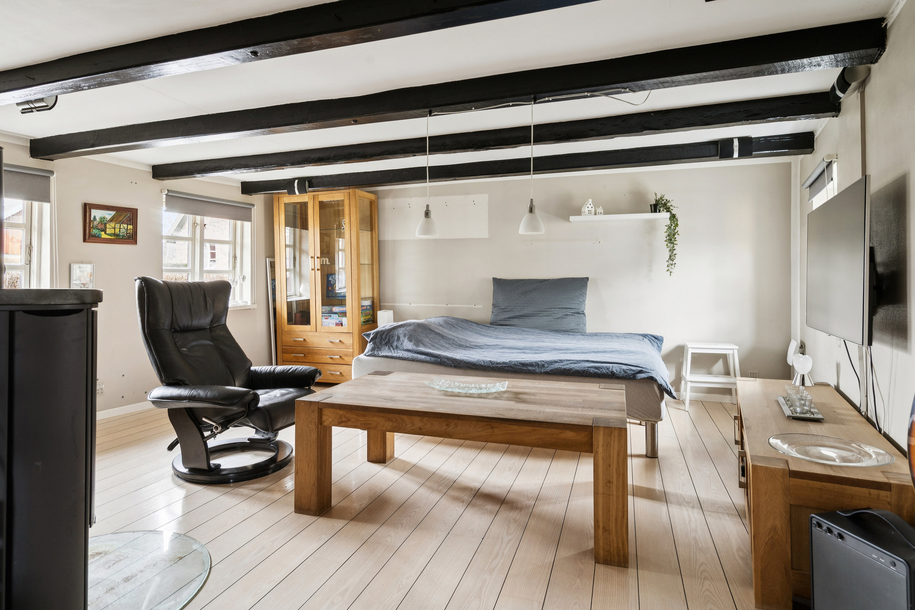 Fremhævet soveværelse billede i fuldskærmstilstand. Billede af Nielstrupvej 58, Nielstrup, 4690 Haslev