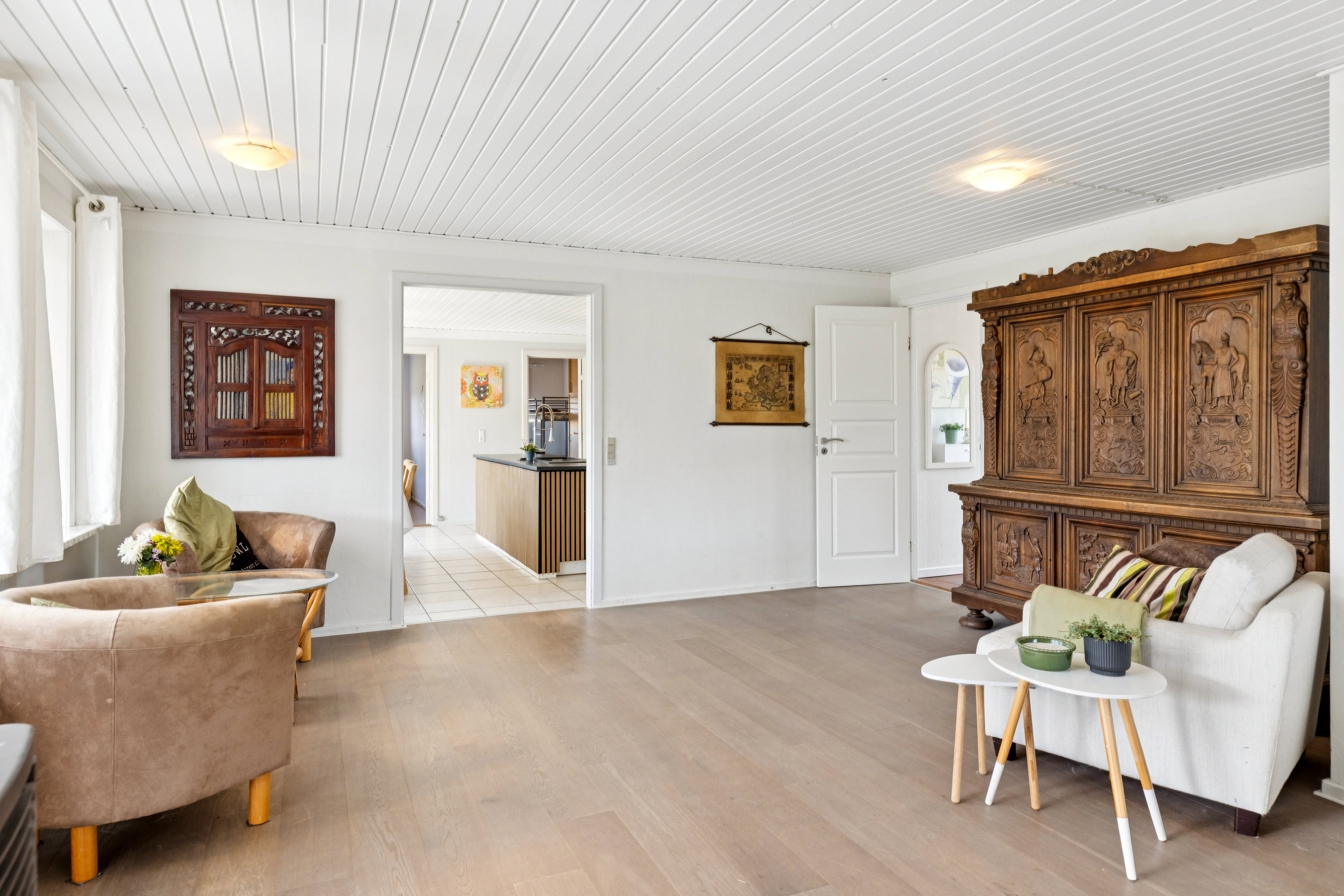 Fremhævet stue billede i fuldskærmstilstand. Billede af Gammelhave 20, Lysabild, 6470 Sydals