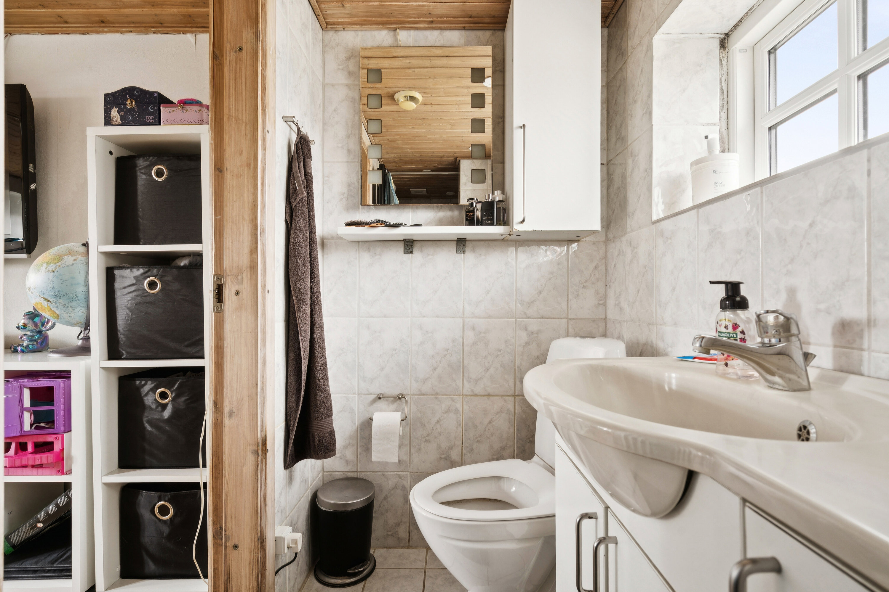 Fremhævet badeværelse billede i fuldskærmstilstand. Billede af Nielstrupvej 58, Nielstrup, 4690 Haslev