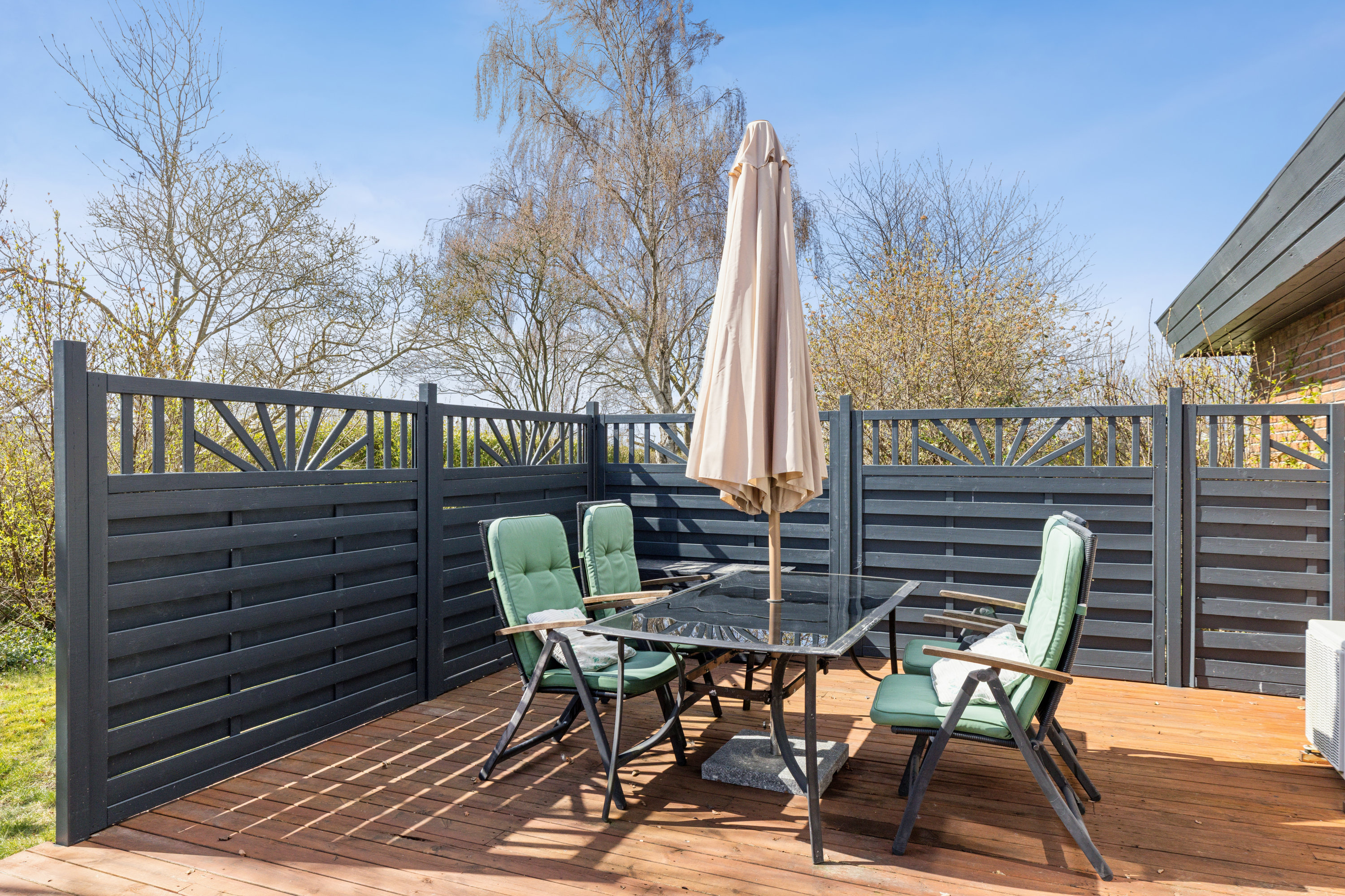 Fremhævet terrasse billede i fuldskærmstilstand. Billede af Gammelhave 20, Lysabild, 6470 Sydals