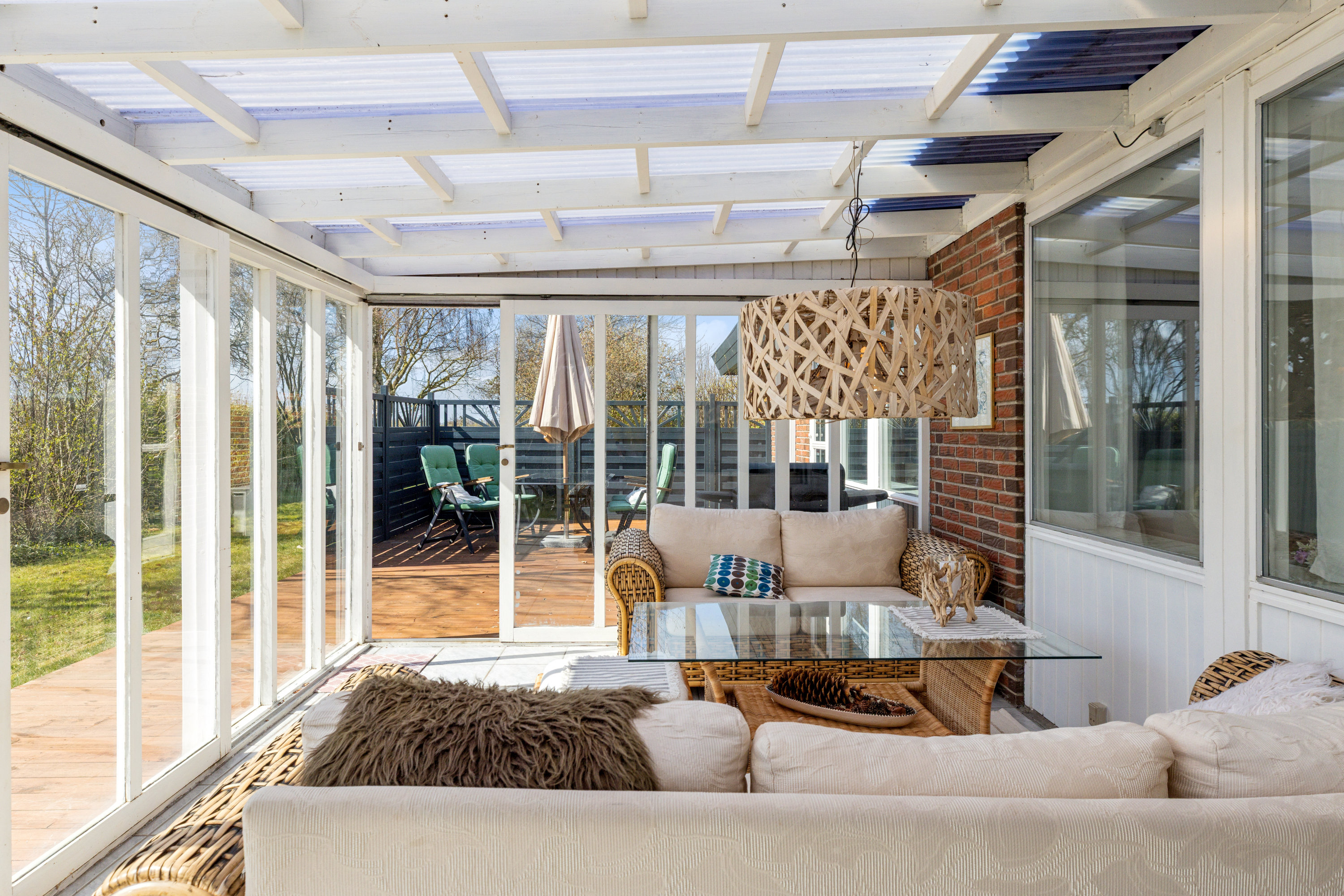 Fremhævet udestue billede i fuldskærmstilstand. Billede af Gammelhave 20, Lysabild, 6470 Sydals