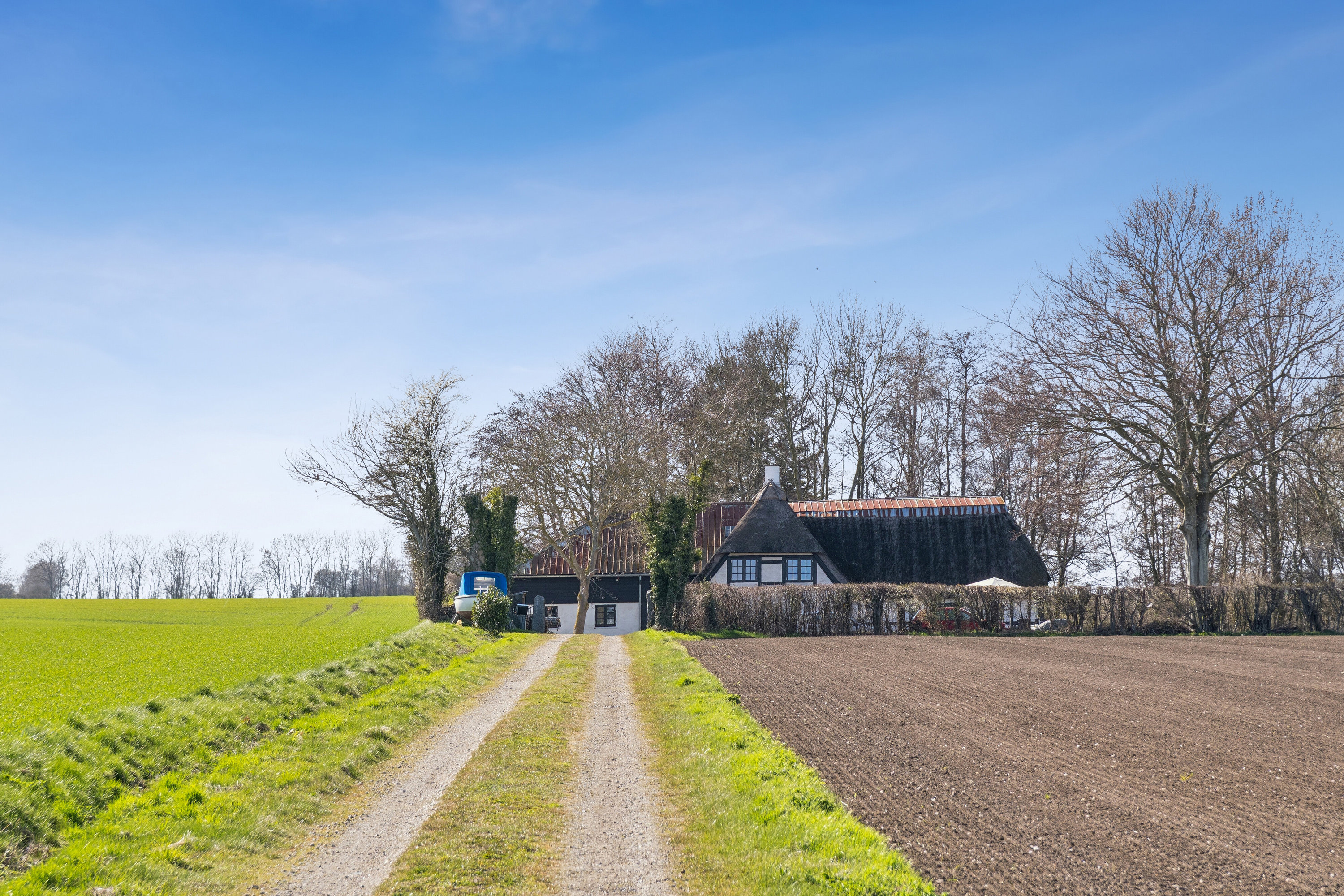 Fremhævet set fra vejen billede i fuldskærmstilstand. Billede af Lundbyvej 67, Tåsinge, 5700 Svendborg