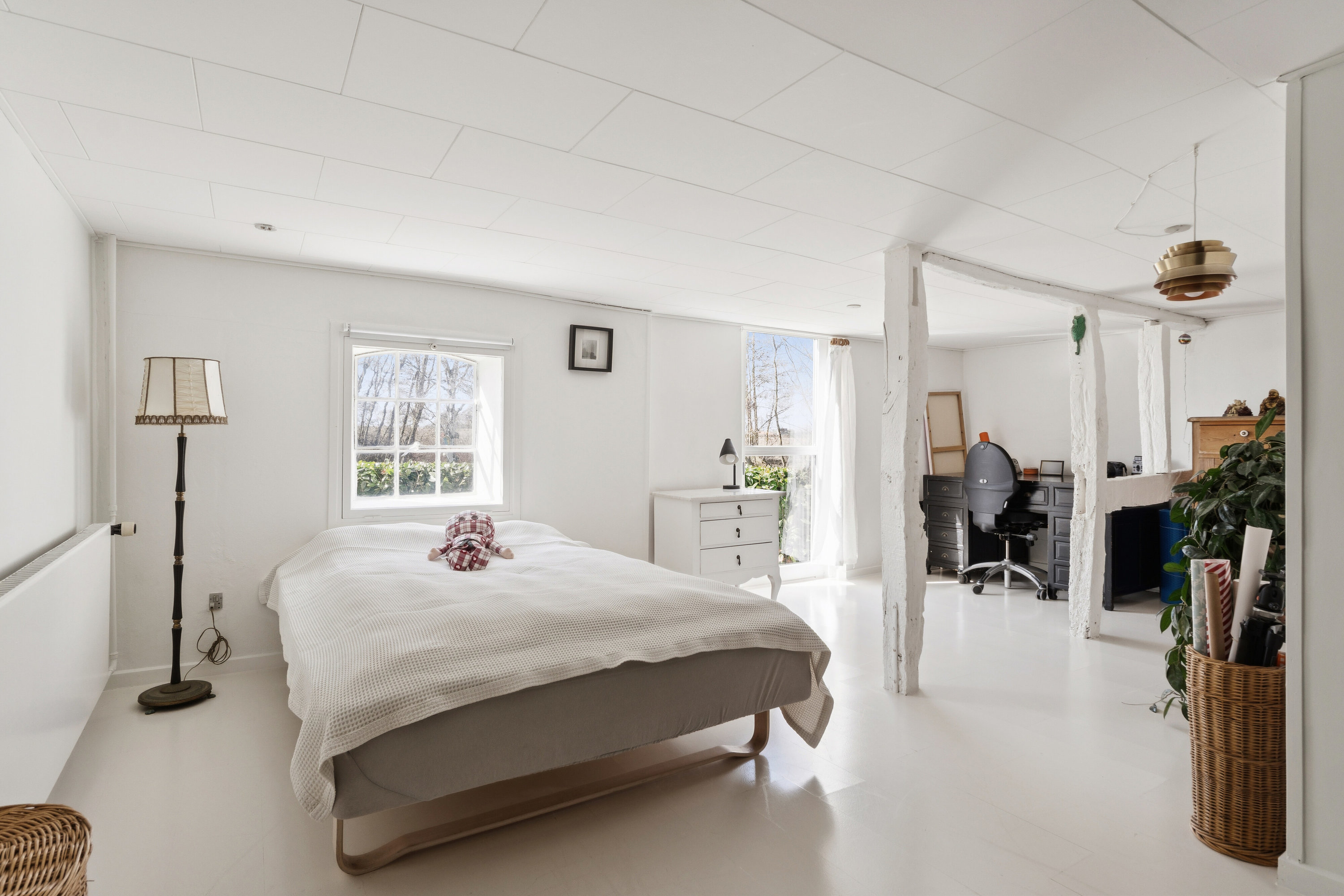 Fremhævet soveværelse billede i fuldskærmstilstand. Billede af Lundbyvej 67, Tåsinge, 5700 Svendborg