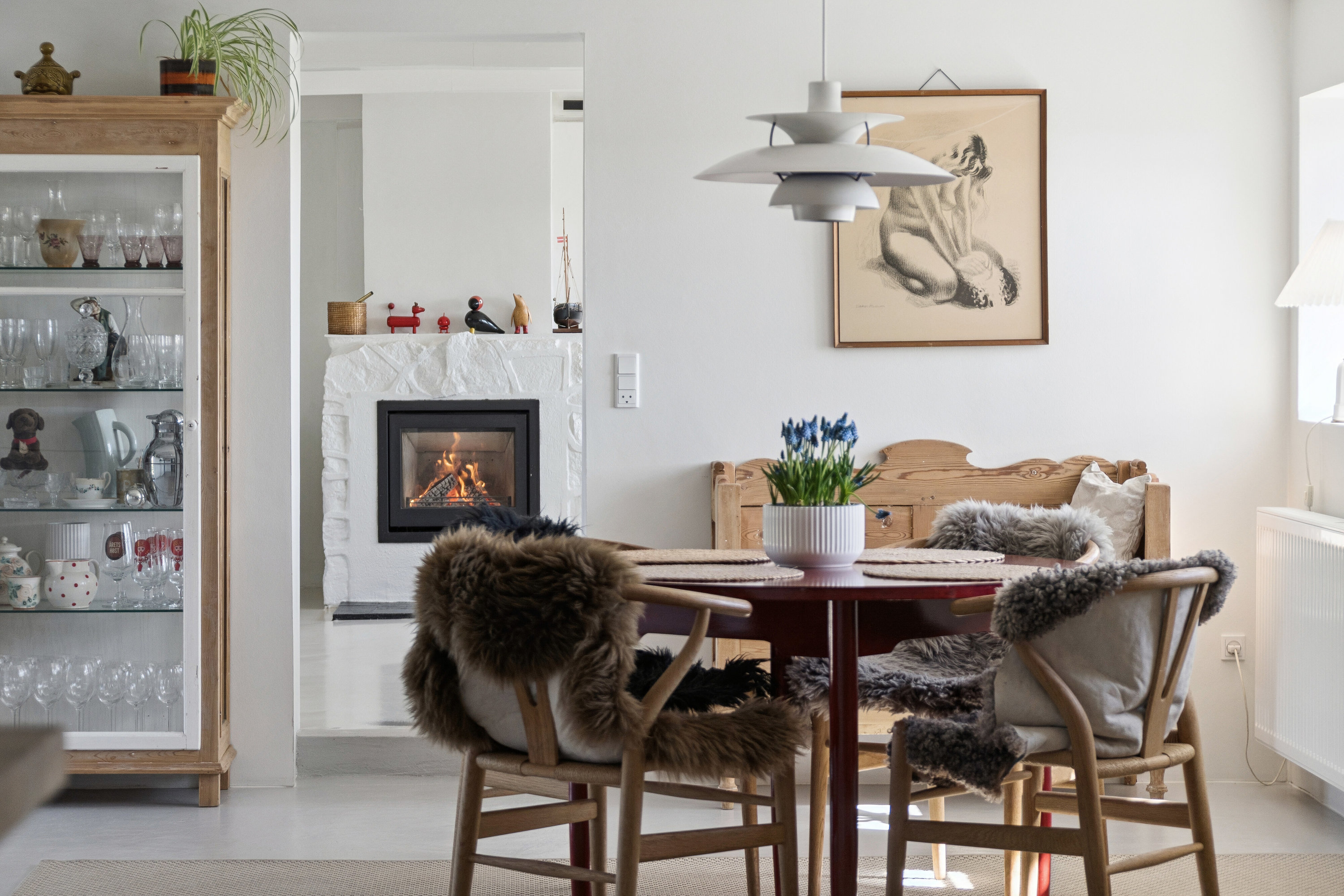 Fremhævet spisestue billede i fuldskærmstilstand. Billede af Lundbyvej 67, Tåsinge, 5700 Svendborg