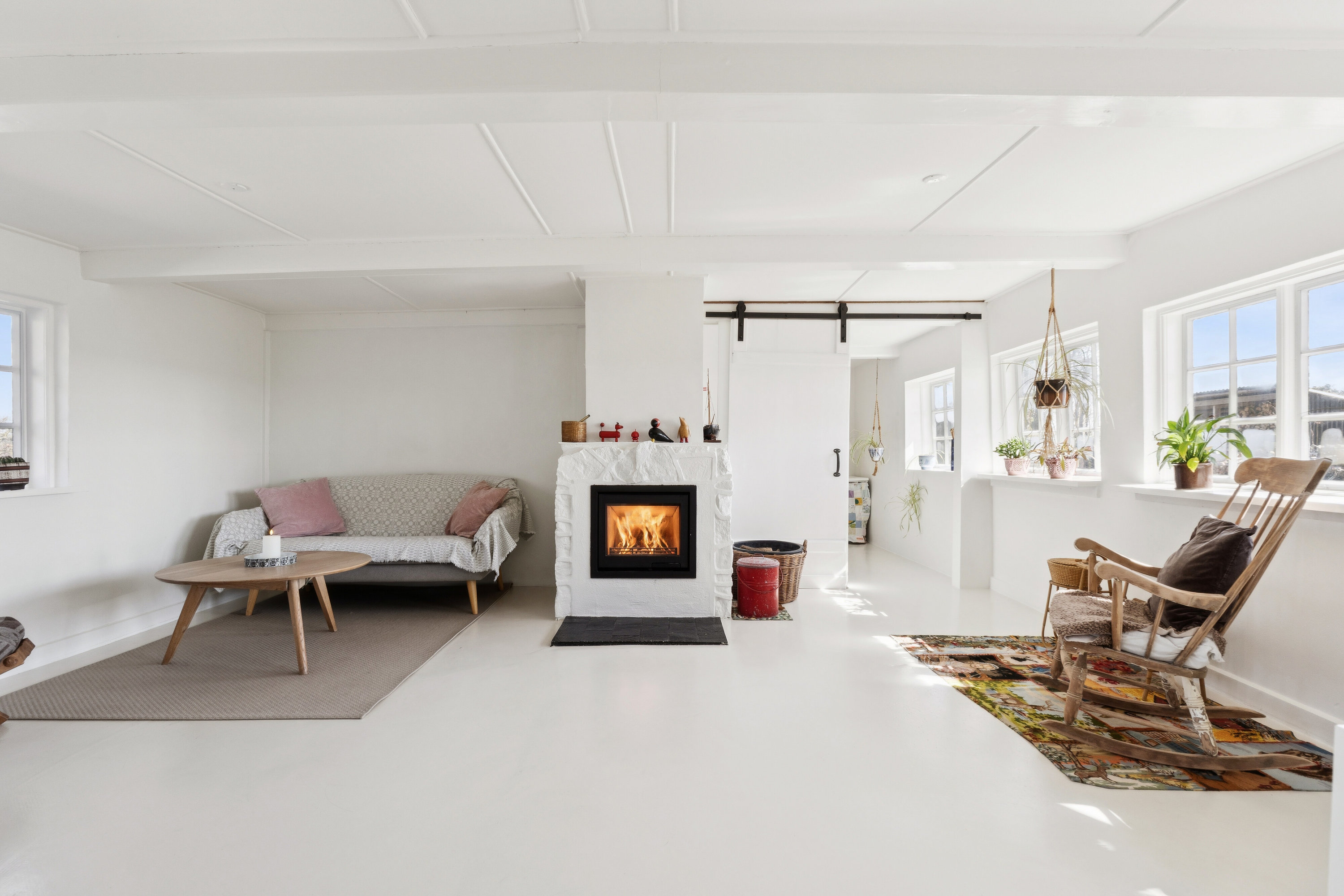 Fremhævet stue billede i fuldskærmstilstand. Billede af Lundbyvej 67, Tåsinge, 5700 Svendborg