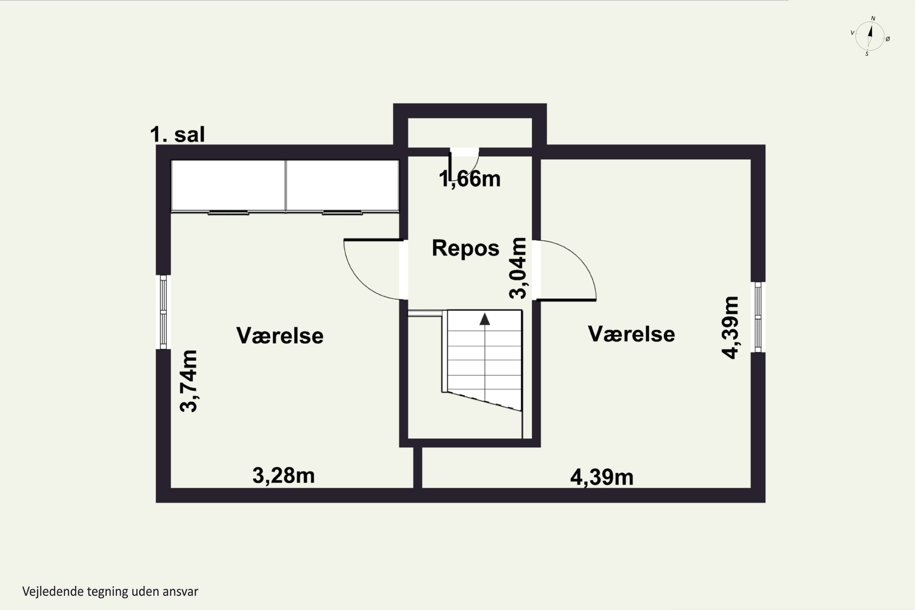 Plantegninger billede af Labingvej 9, Labing, 8462 Harlev J